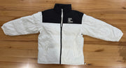 Black and White Unisex Puffer Jacket