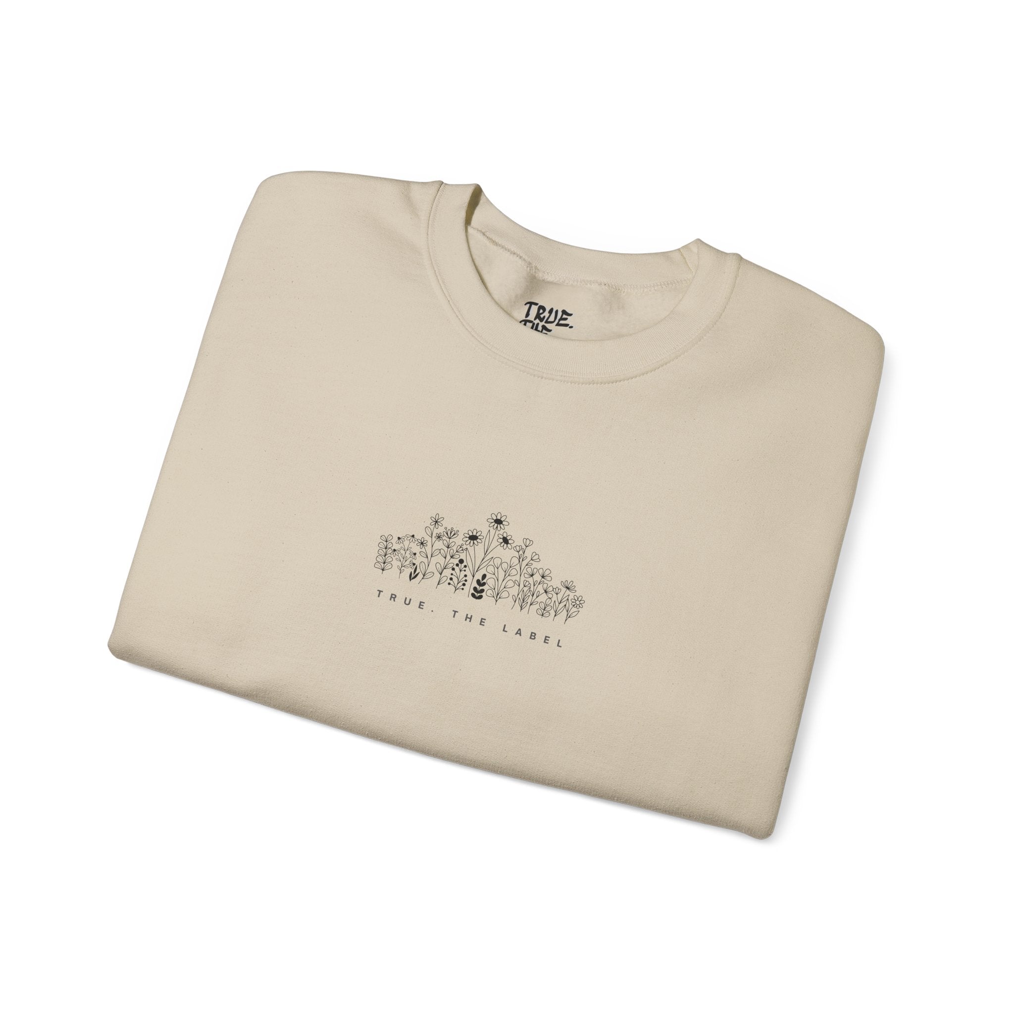 Sunflower Crewneck 50% Cotton/50% Polyester True. Design