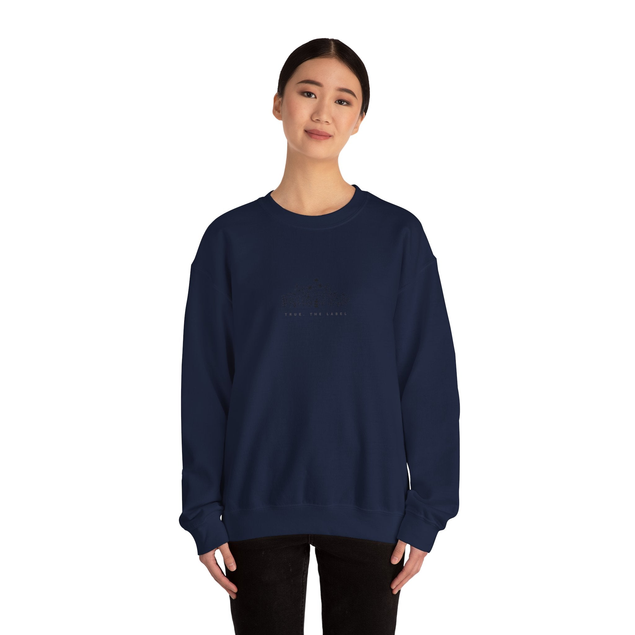 Sunflower Crewneck 50% Cotton/50% Polyester True. Design