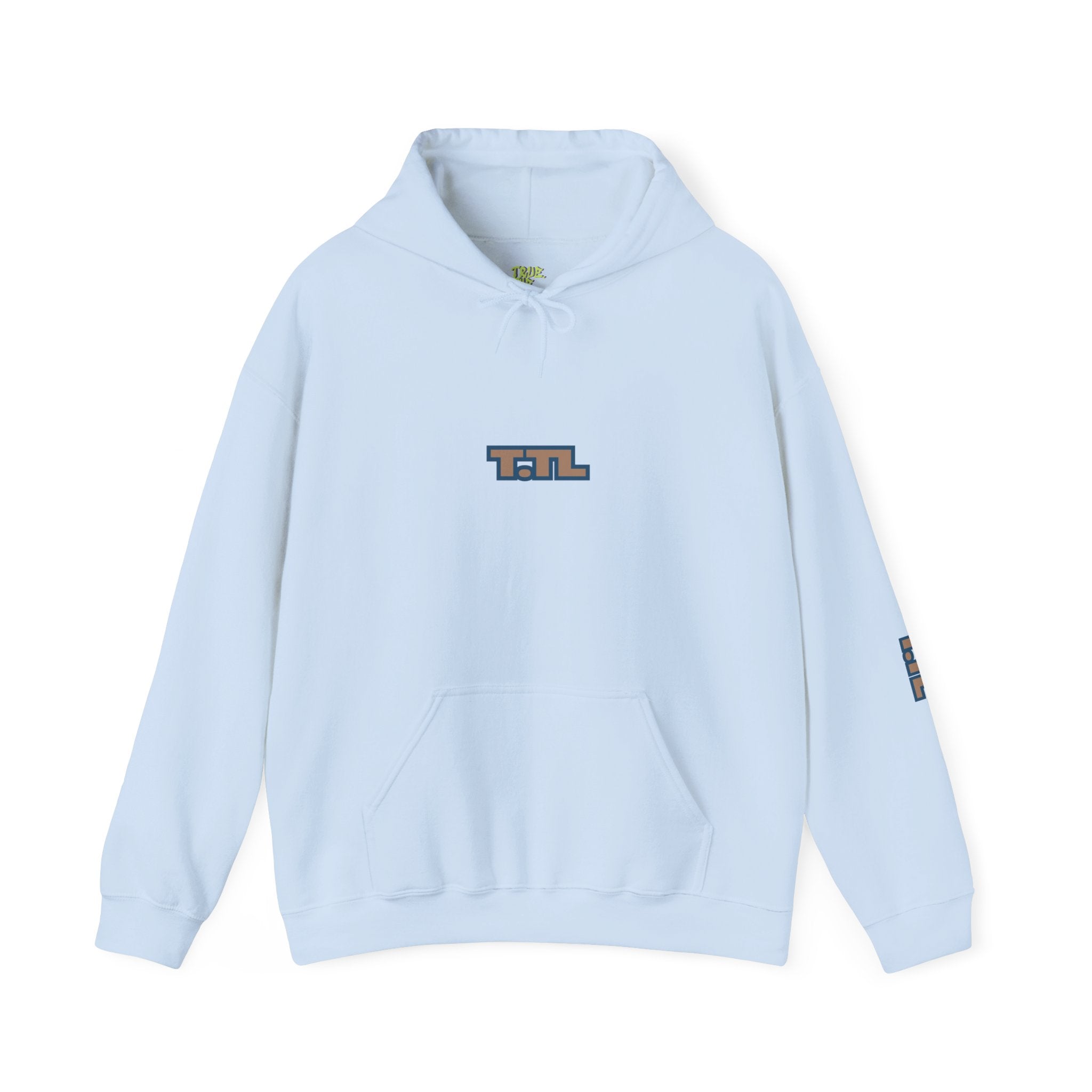 Cozy Unisex Hooded Sweatshirt - True. the Label (T.TL) design
