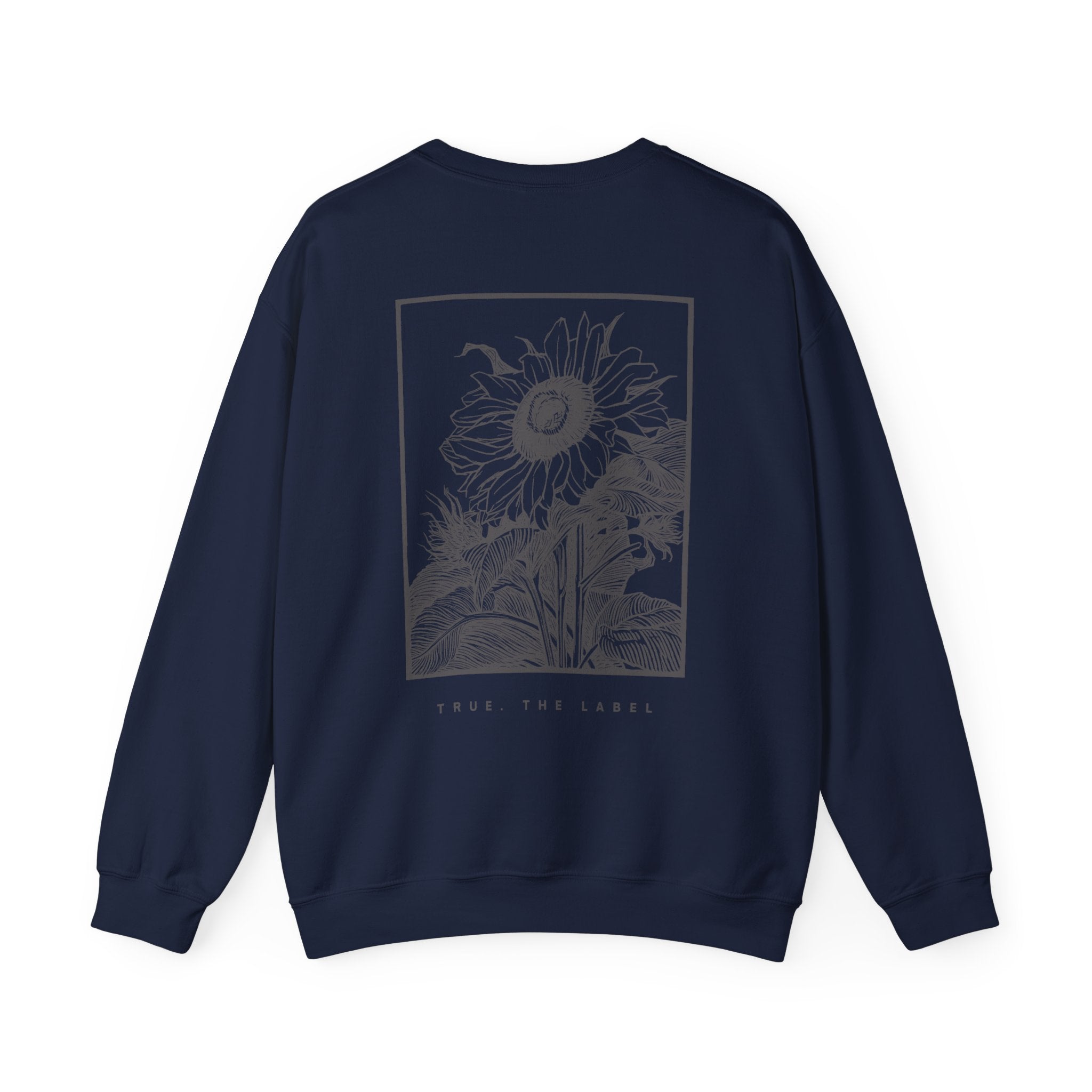 Sunflower Crewneck 50% Cotton/50% Polyester True. Design