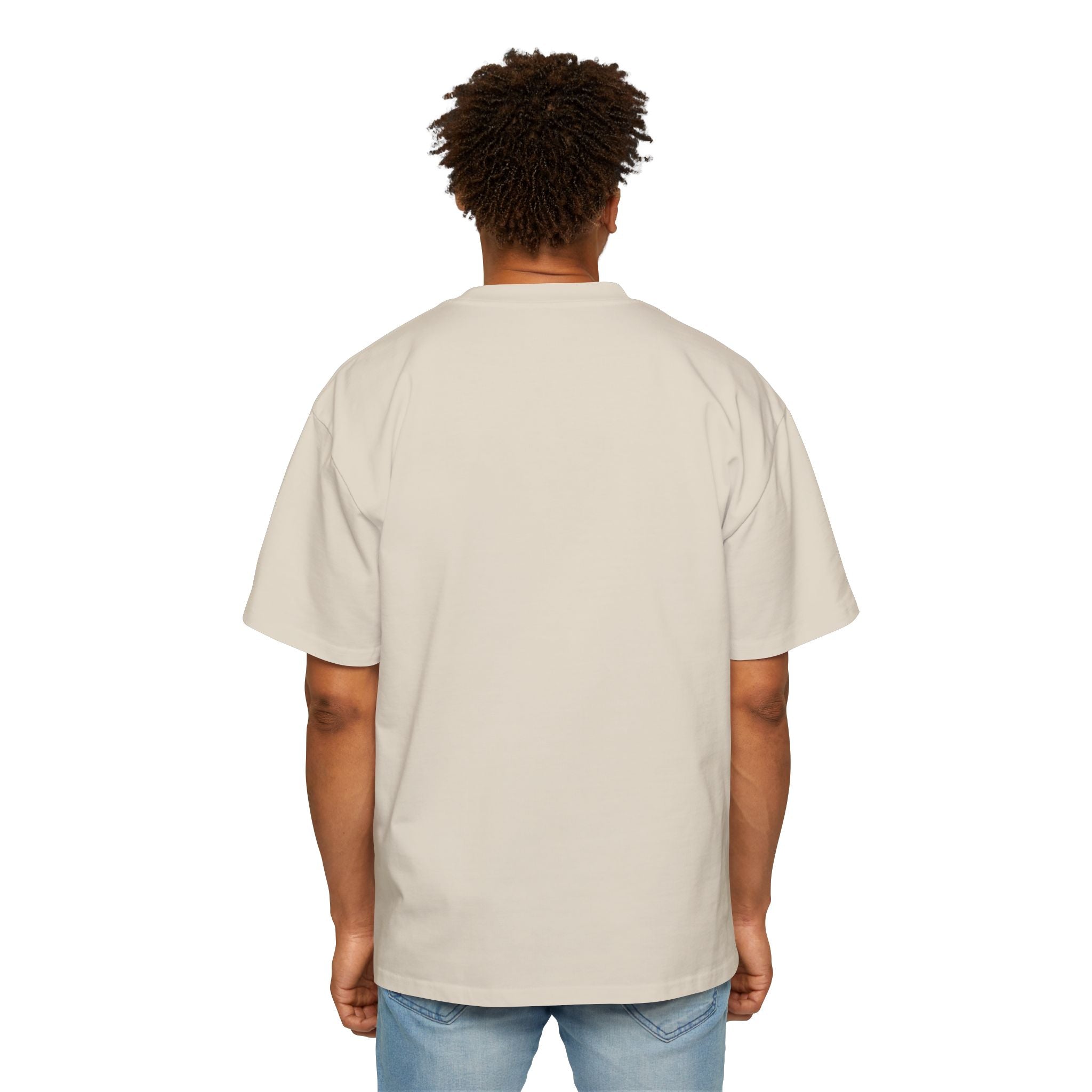 Men's Heavy Oversized Tee with Vintage T.T.L. Design