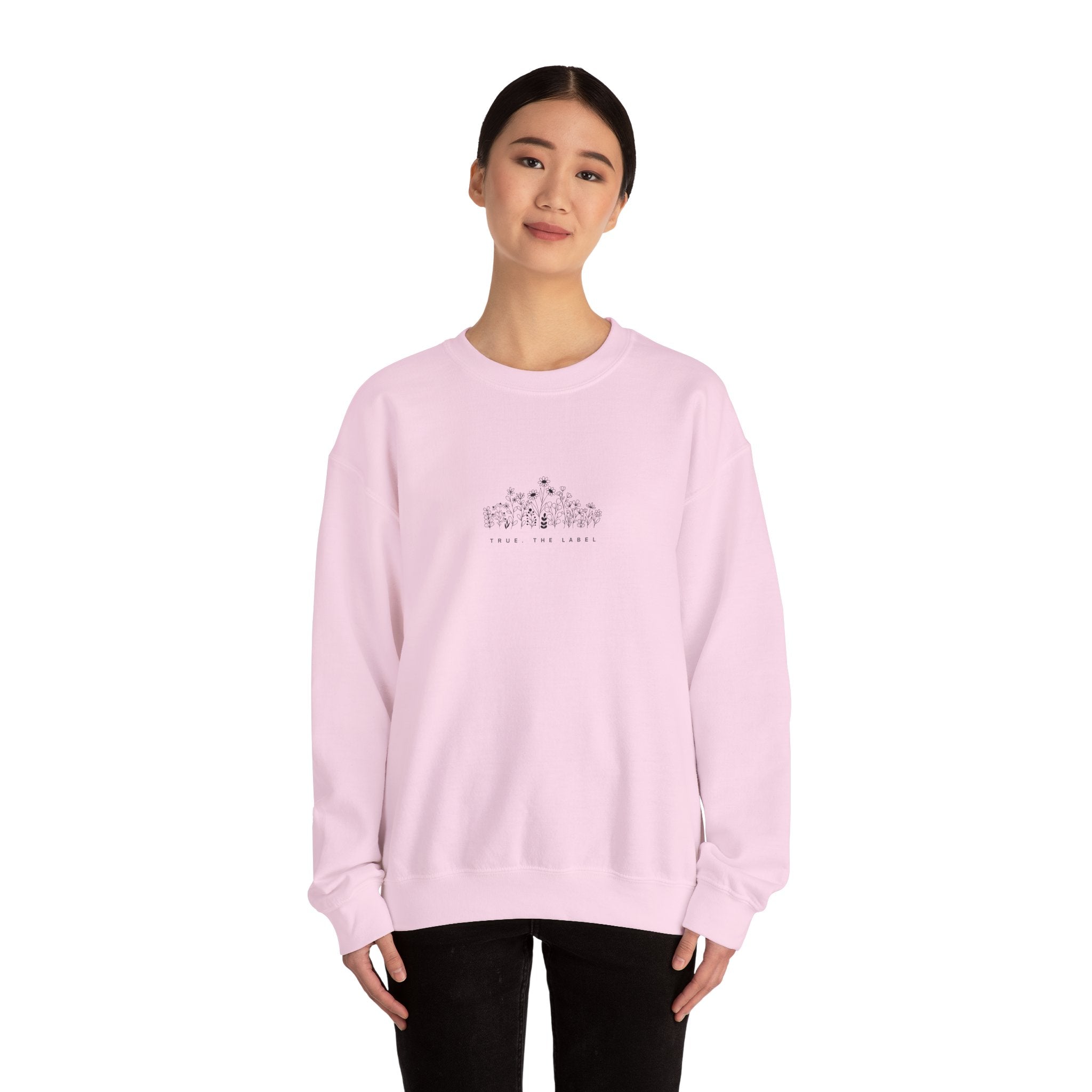 Sunflower Crewneck 50% Cotton/50% Polyester True. Design