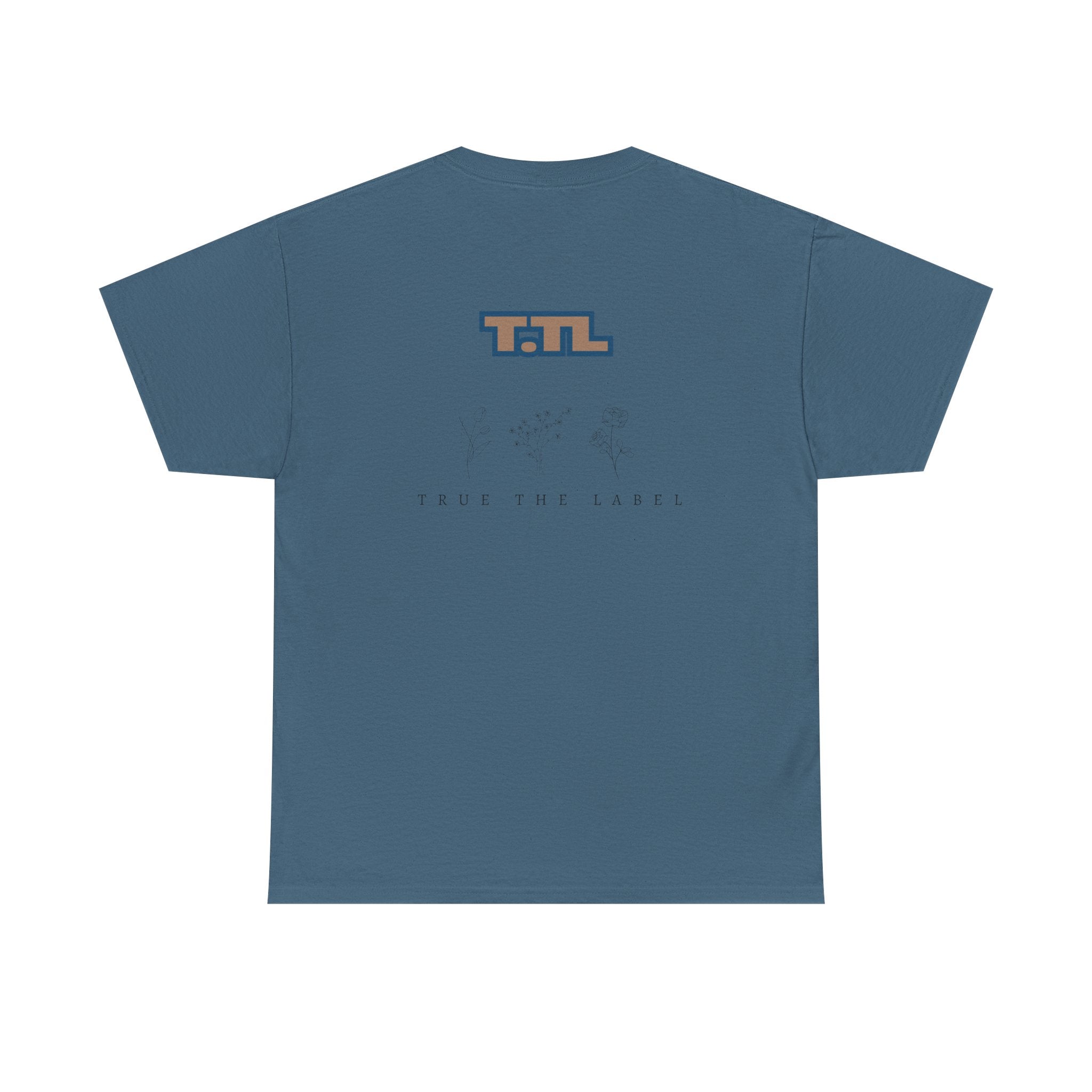 Unisex Heavy Cotton Tee with Retro Graphic