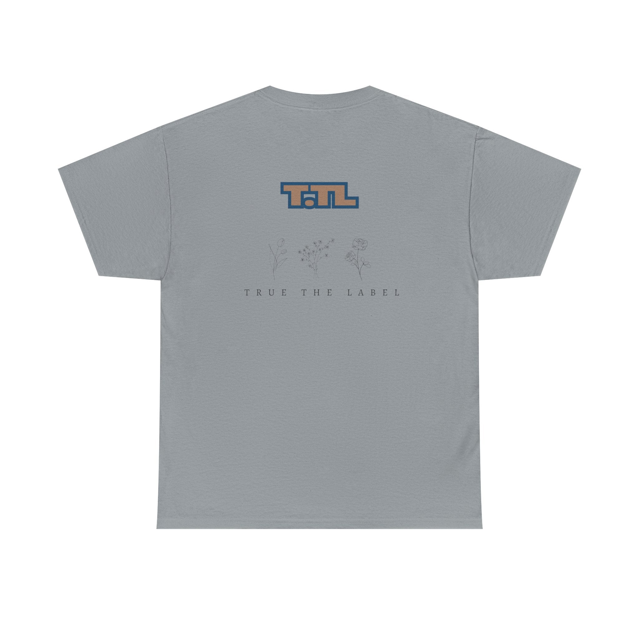 Unisex Heavy Cotton Tee with Retro Graphic
