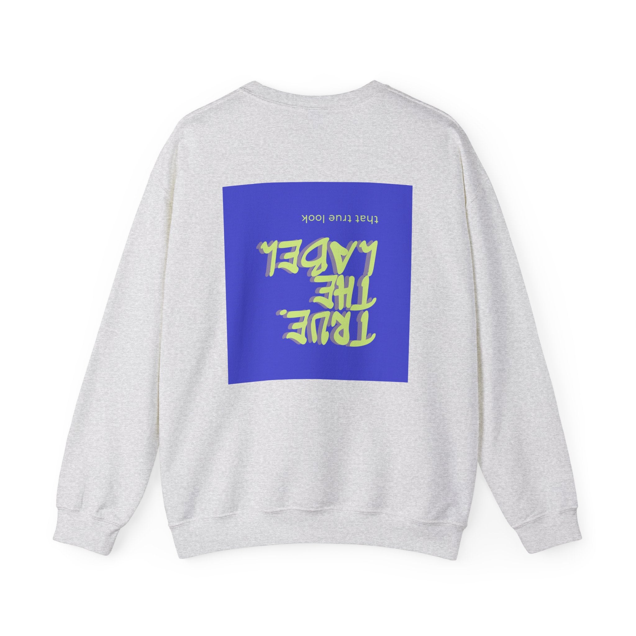 True. the Label Logo Unisex Crewneck - Medium Thickness