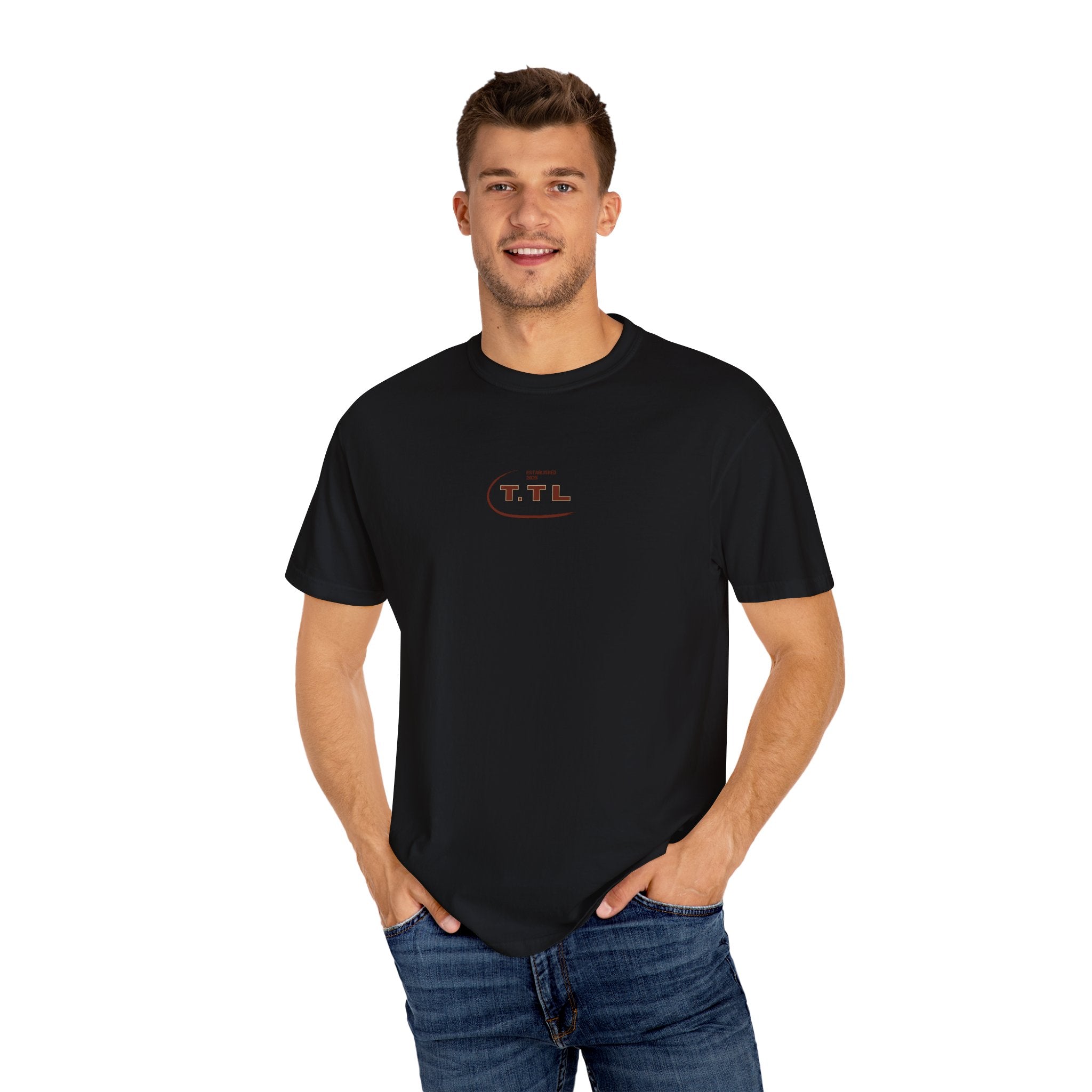 Unisex Semi-Thick Tee with Retro T.T.L. Design