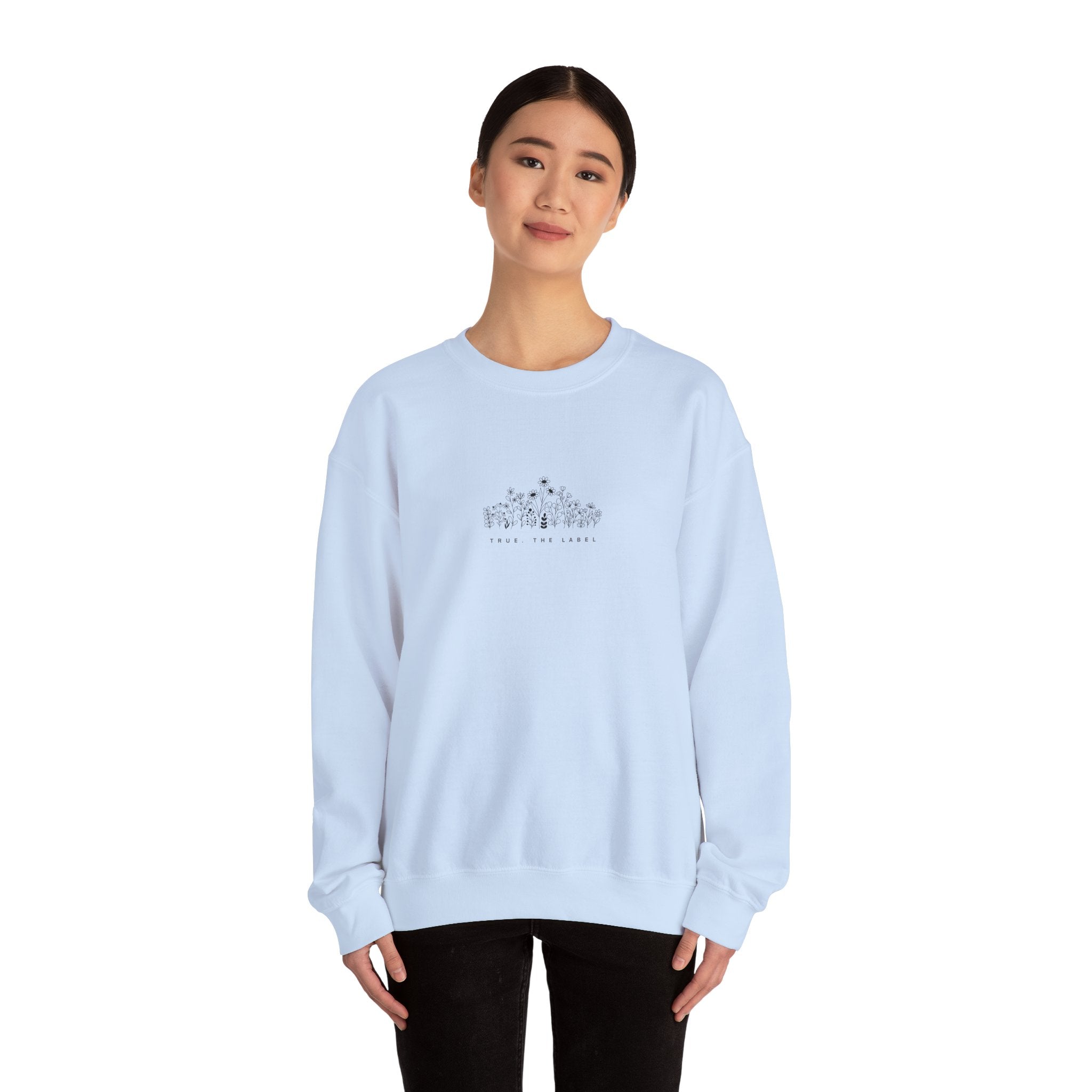 Sunflower Crewneck 50% Cotton/50% Polyester True. Design