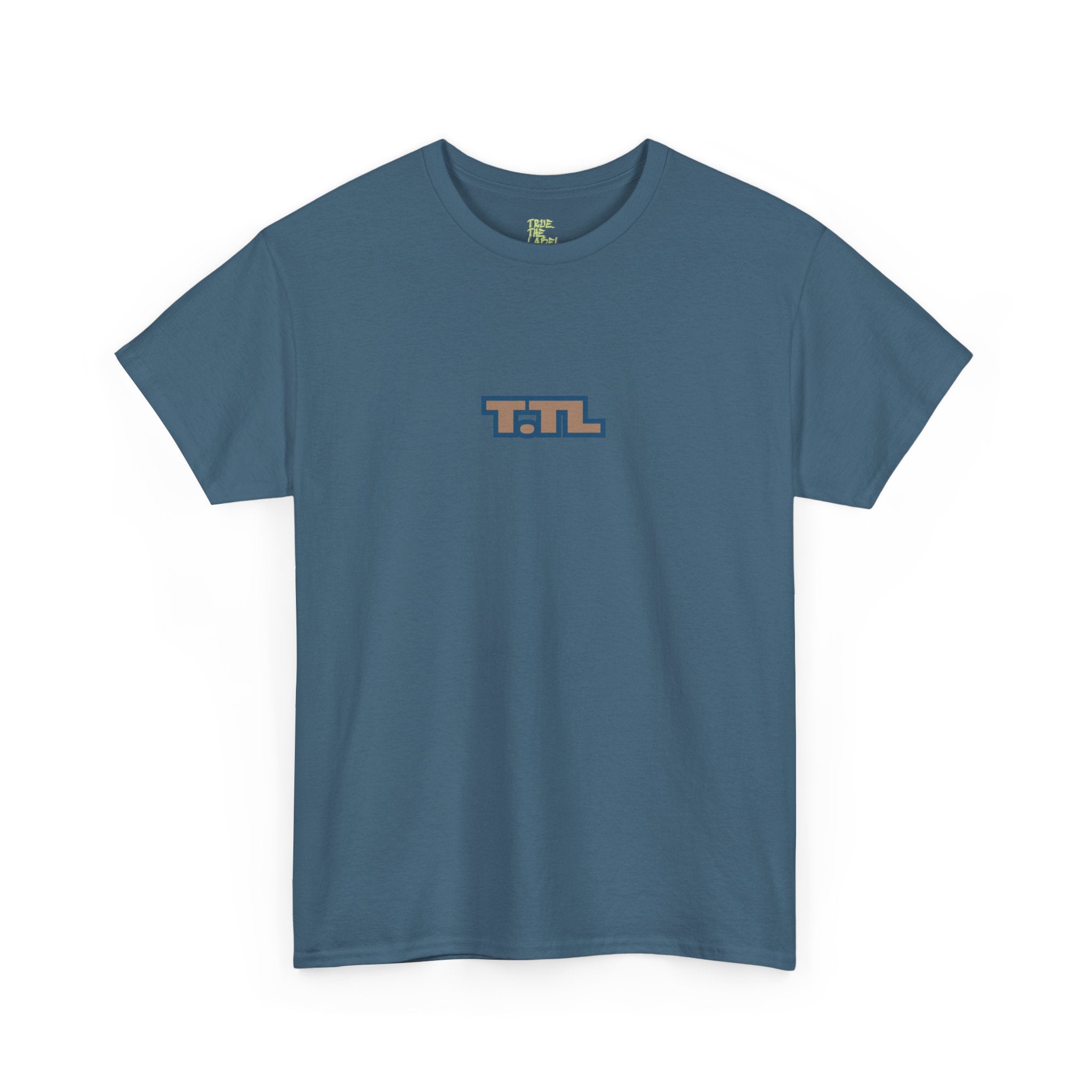Unisex Heavy Cotton Tee with Retro Graphic