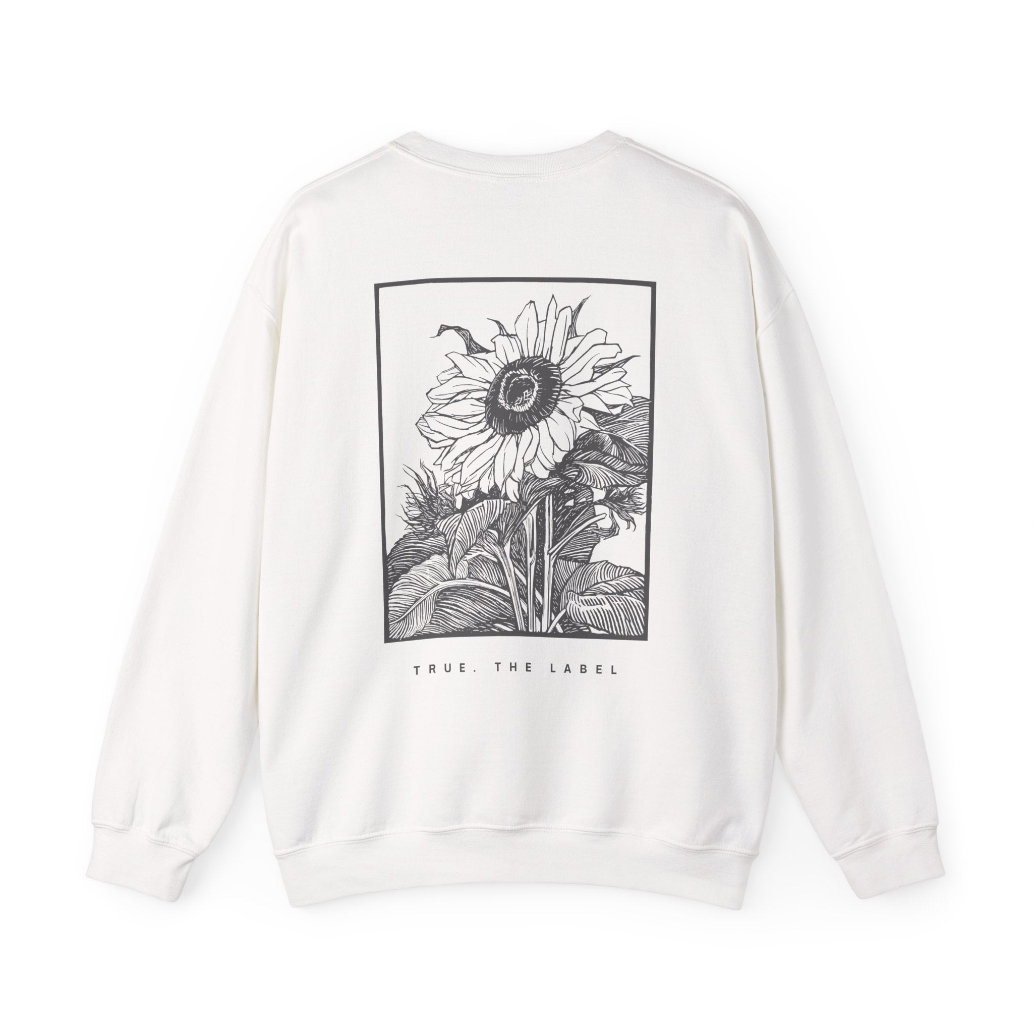 Sunflower Crewneck 50% Cotton/50% Polyester True. Design