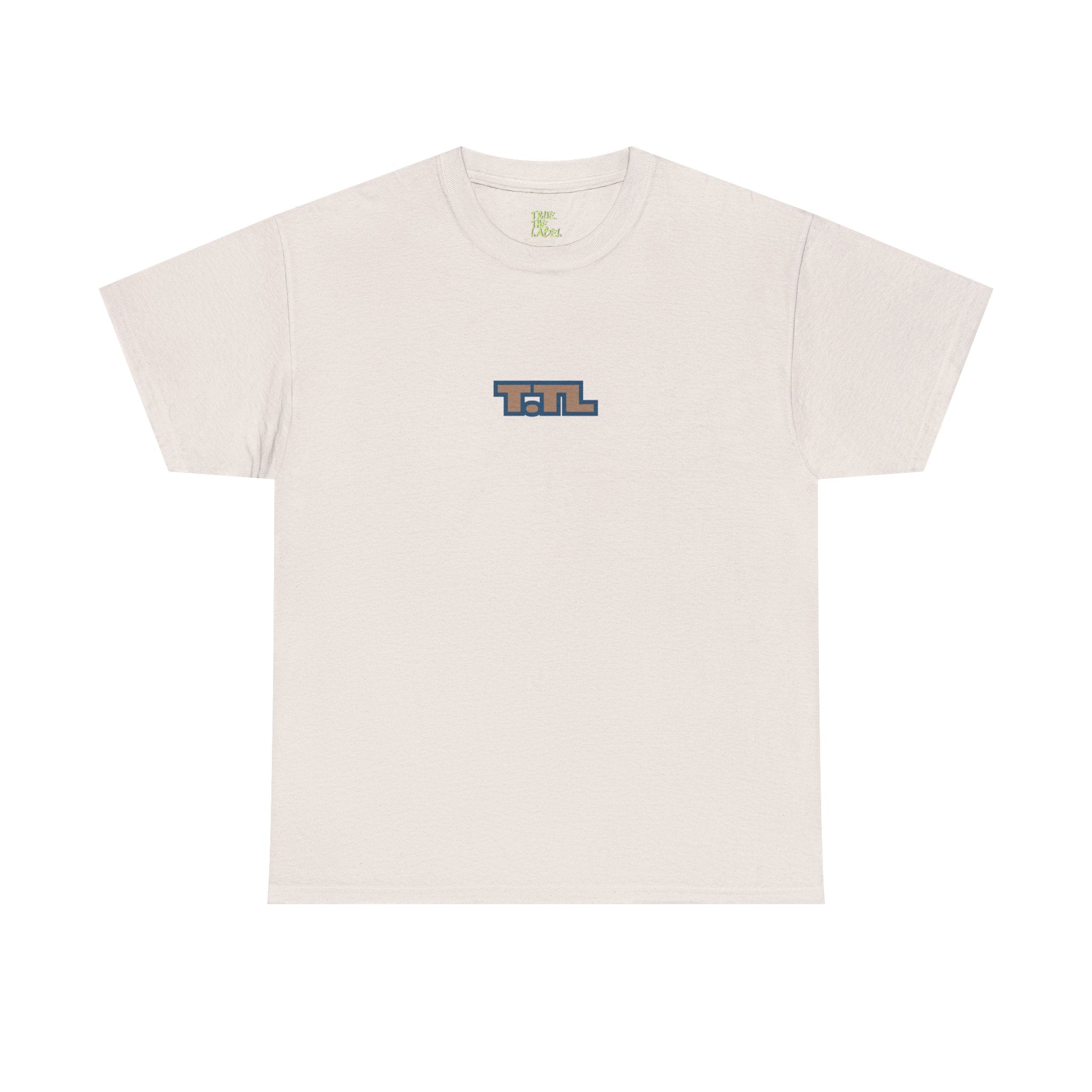 Unisex Heavy Cotton Tee with Retro Graphic