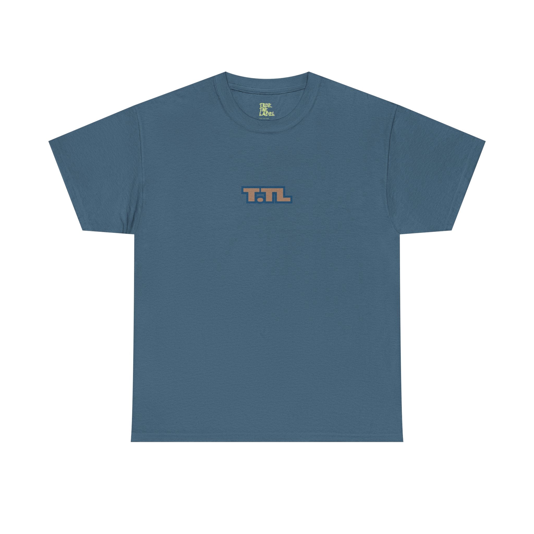 Unisex Heavy Cotton Tee with Retro Graphic