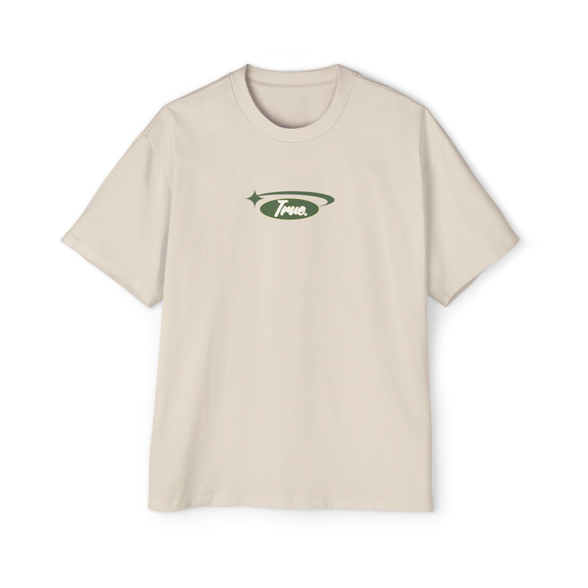 Men's Heavy Oversized Tee - True Casual Design