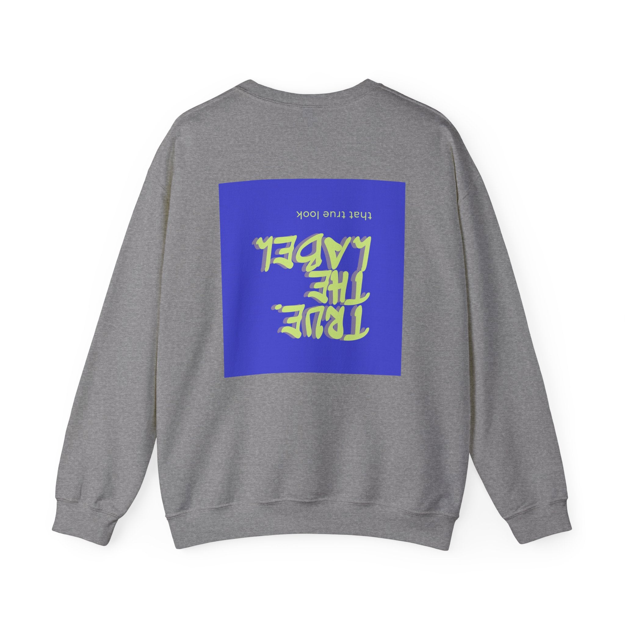True. the Label Logo Unisex Crewneck - Medium Thickness