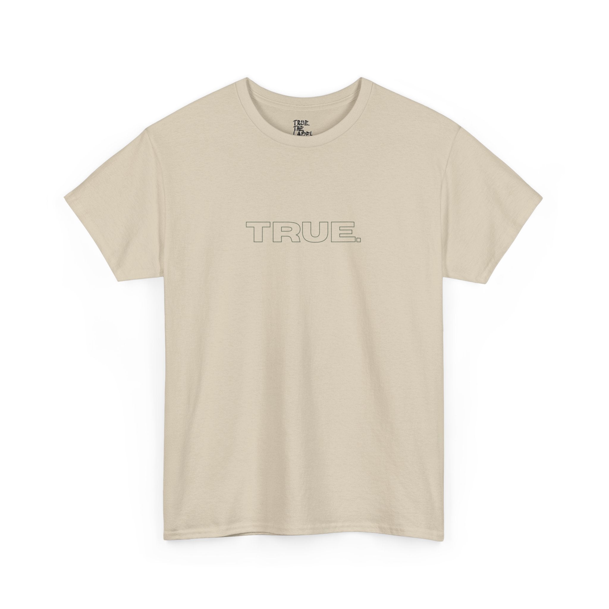 Unisex Heavy Cotton Tee - "TRUE" Graphic Tee