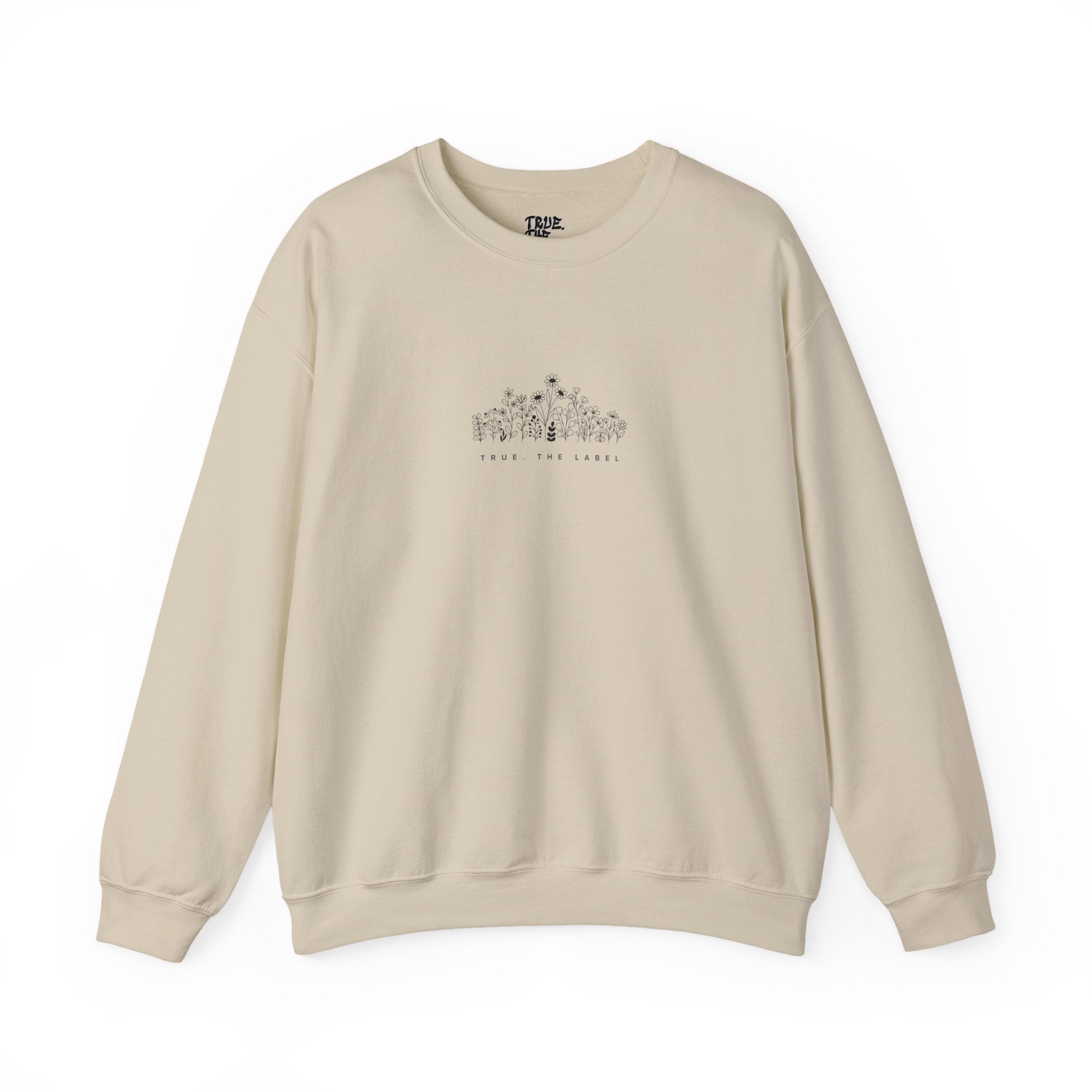Sunflower Crewneck 50% Cotton/50% Polyester True. Design