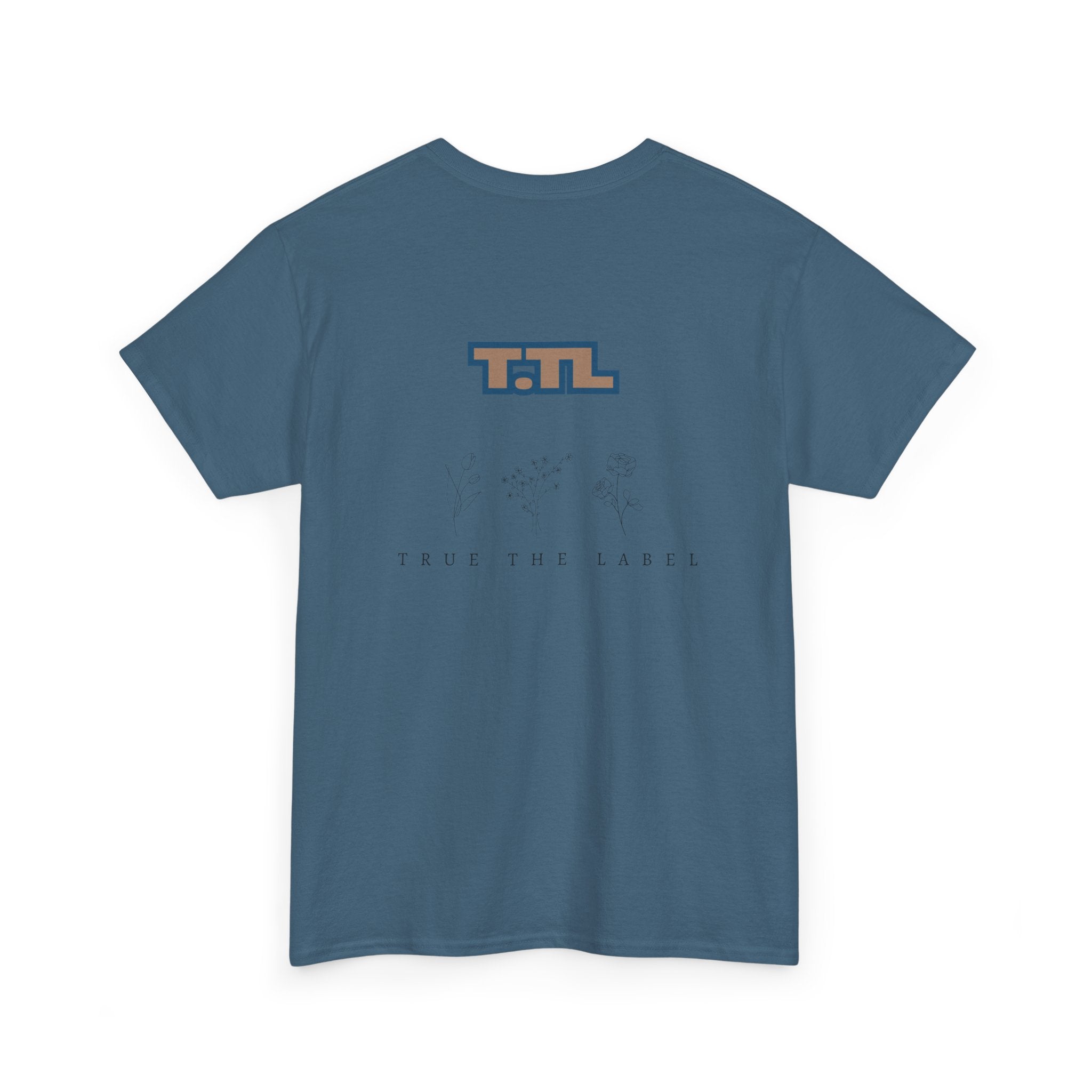 Unisex Heavy Cotton Tee with Retro Graphic