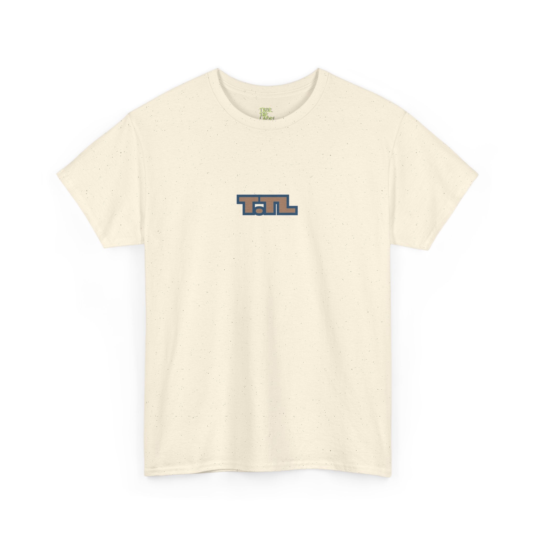 Unisex Heavy Cotton Tee with Retro Graphic