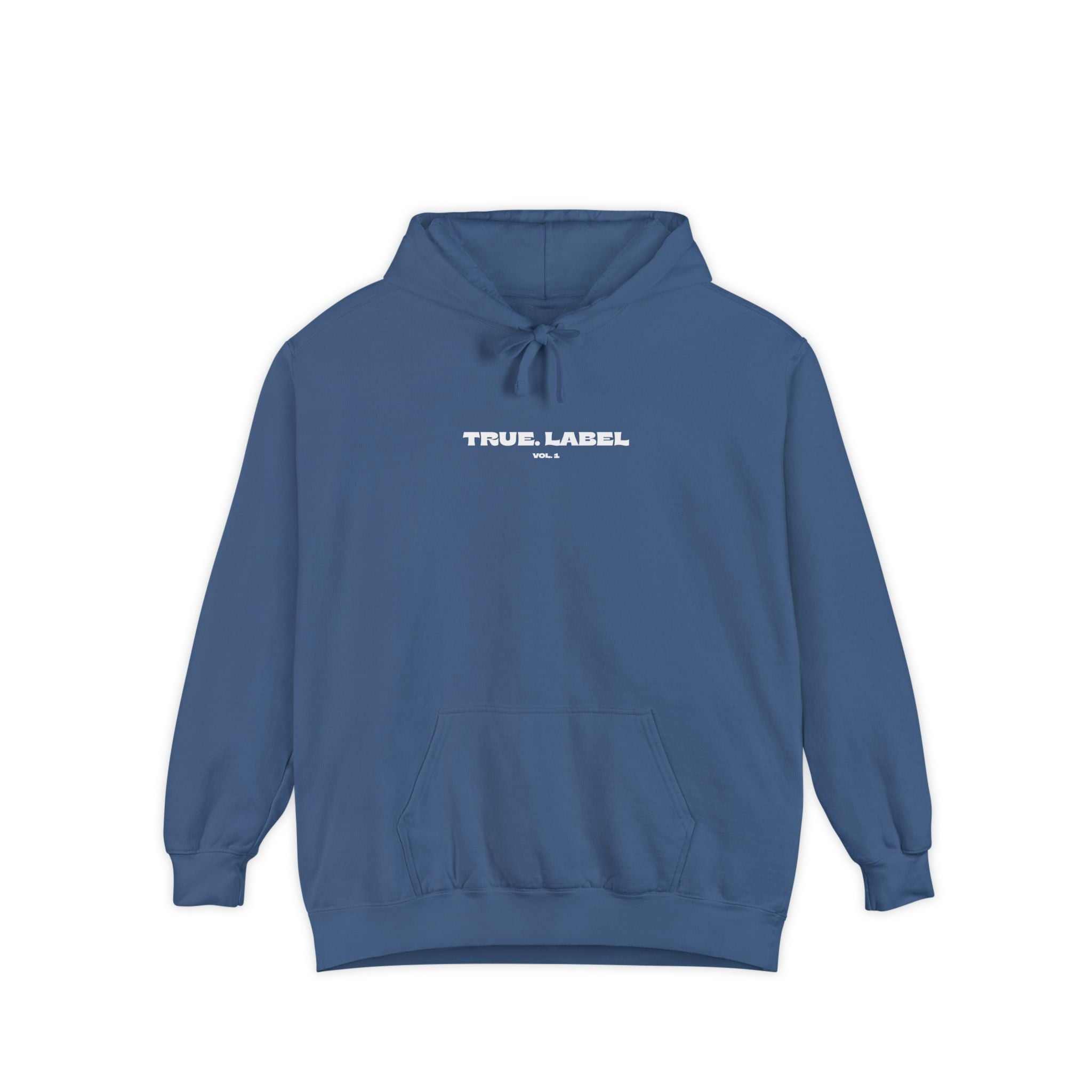 Unisex Garment-Dyed Relaxed Fit Thick True. Label Hoodie