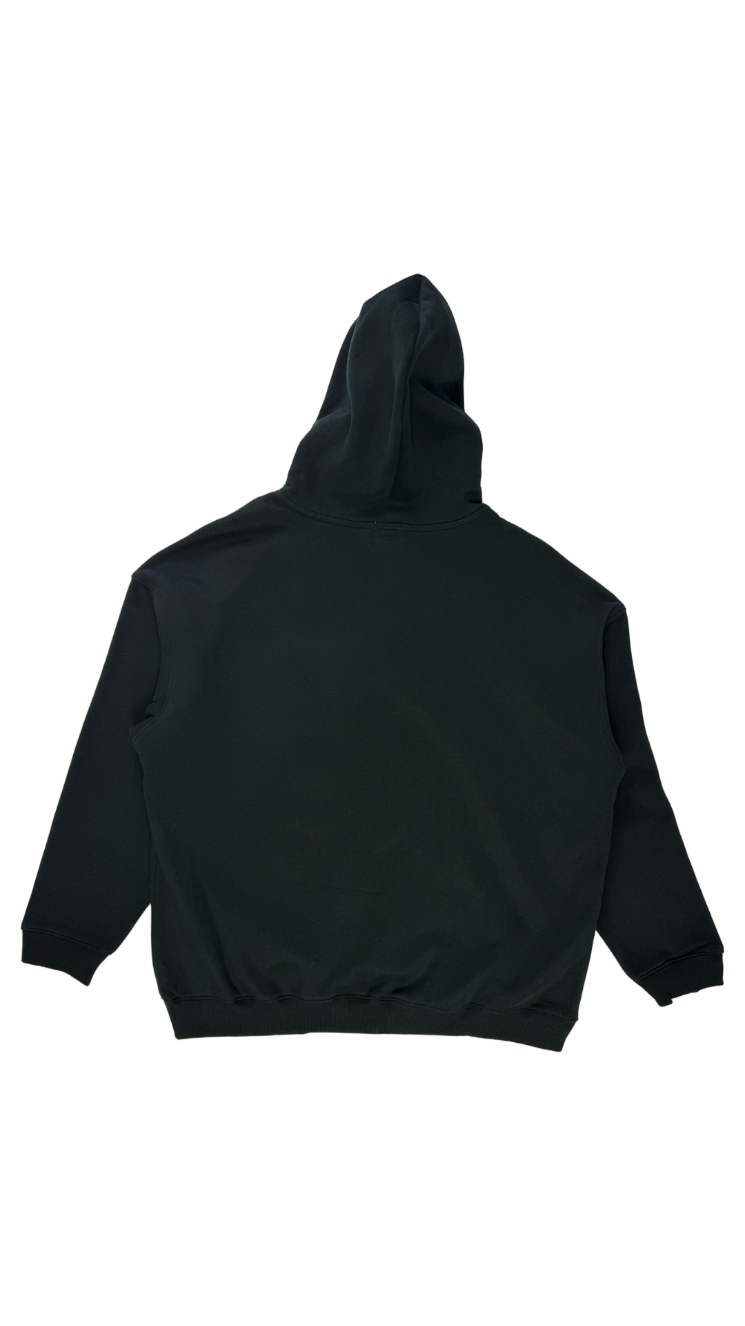 Oversized Fleece Hoodie with Light Blue True. Label Design