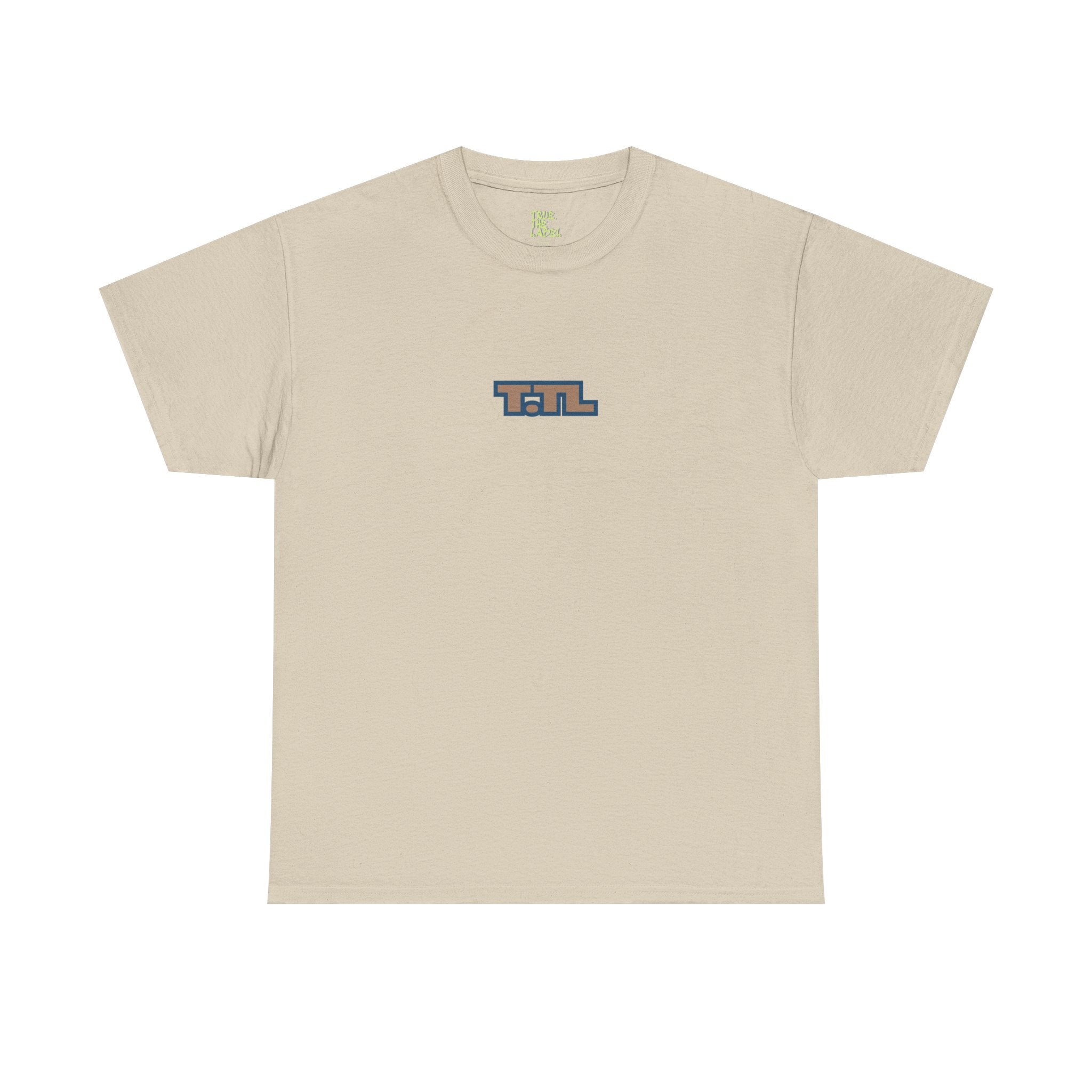 Unisex Heavy Cotton Tee with Retro Graphic