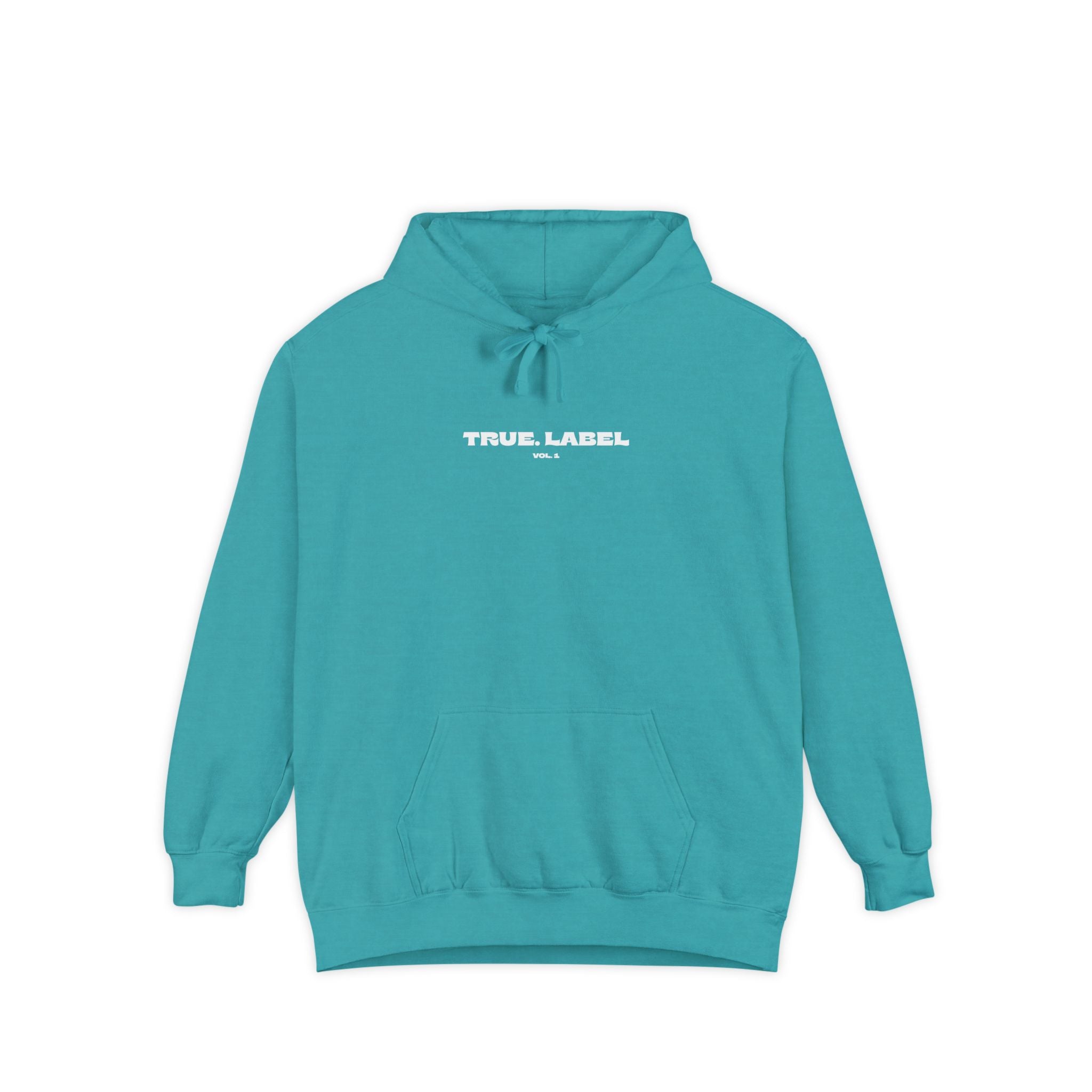 Unisex Garment-Dyed Relaxed Fit Thick True. Label Hoodie