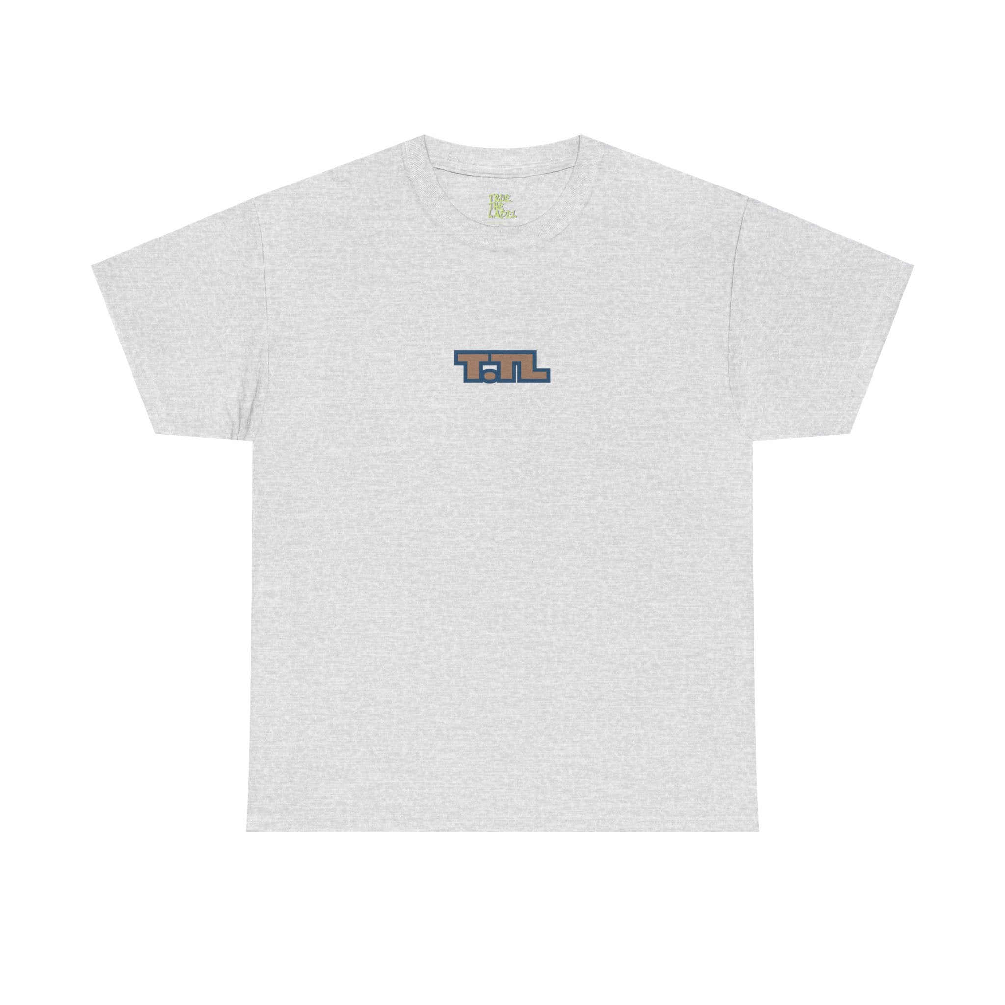 Unisex Heavy Cotton Tee with Retro Graphic