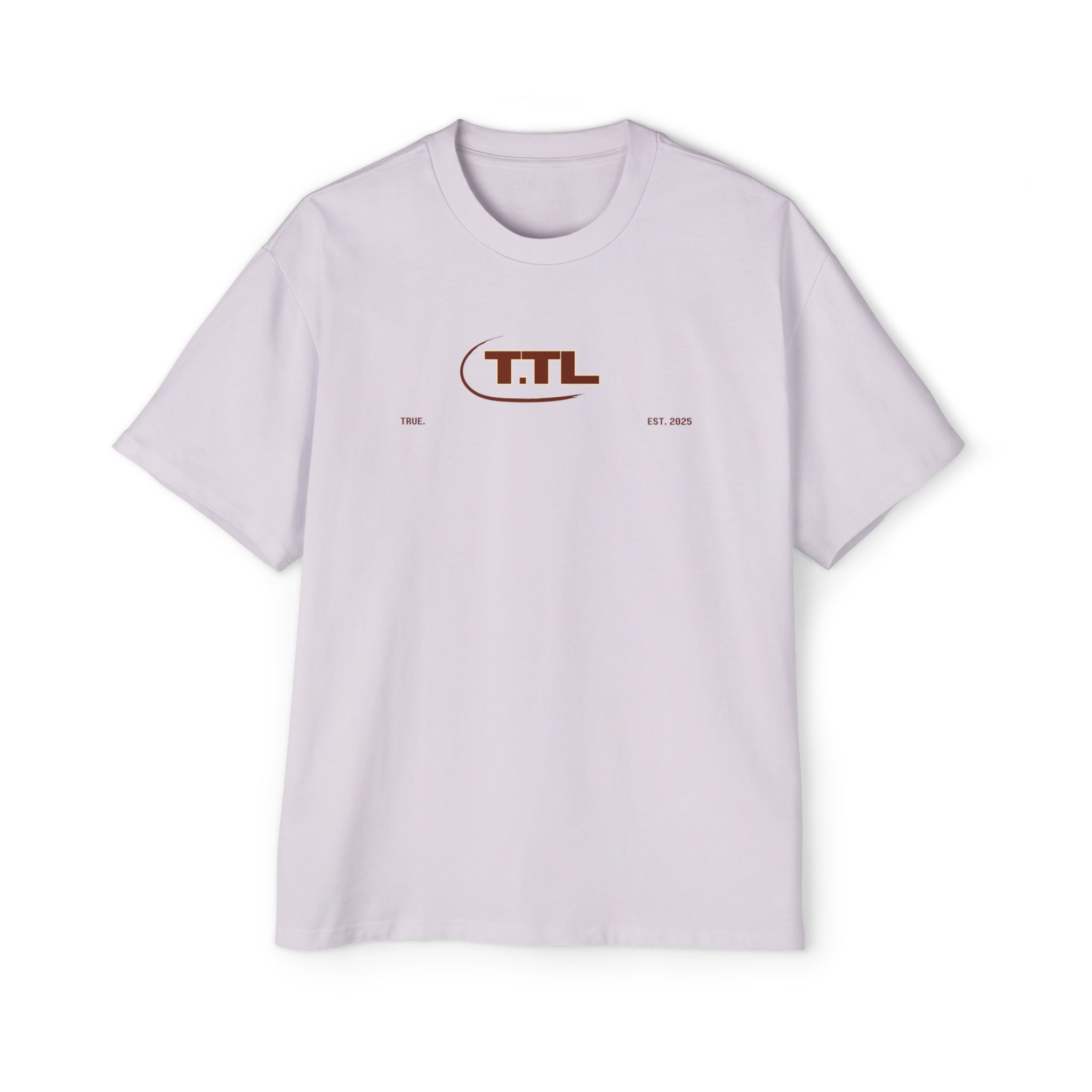 Men's Heavy Oversized Tee with Vintage T.T.L. Design