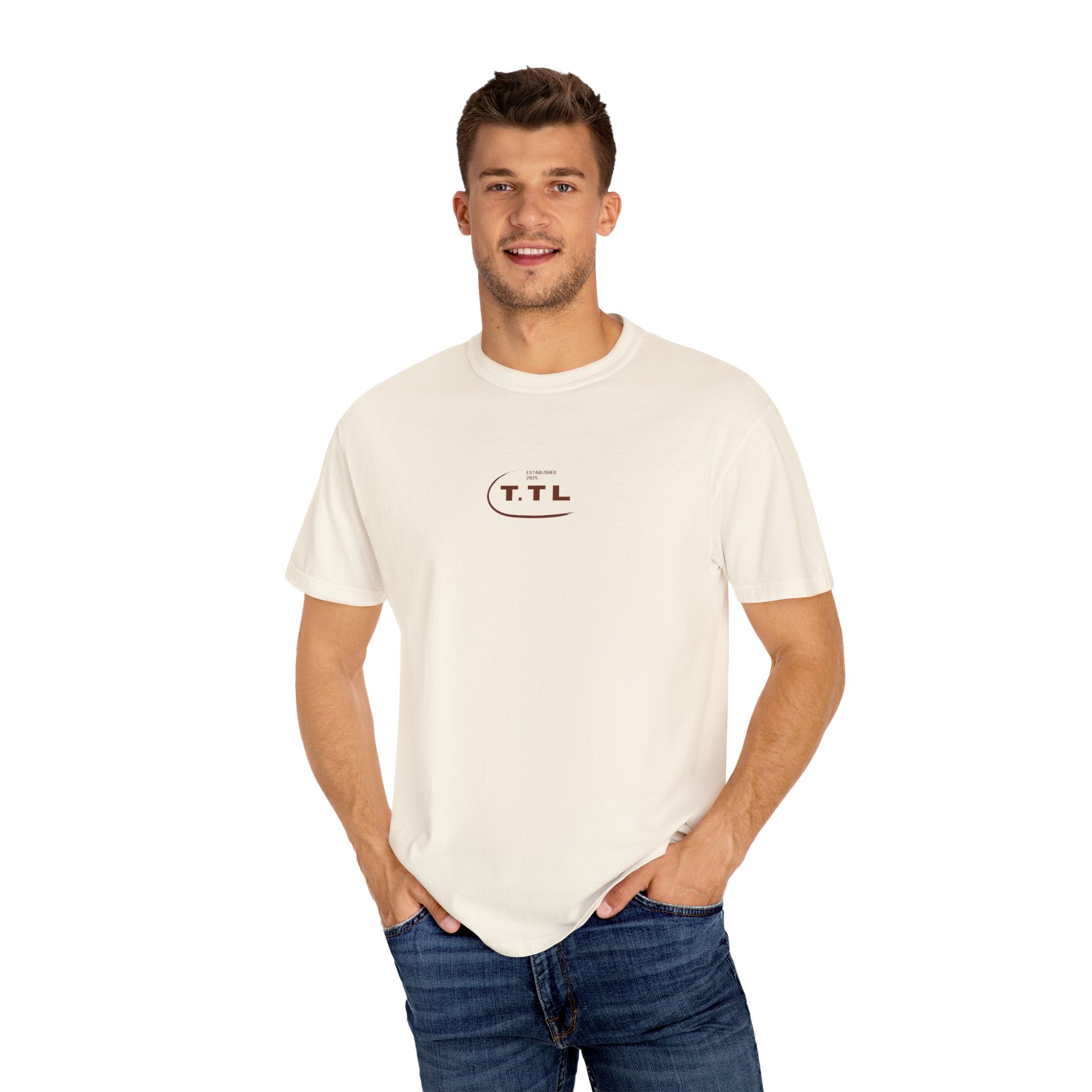 Unisex Semi-Thick Tee with Retro T.T.L. Design