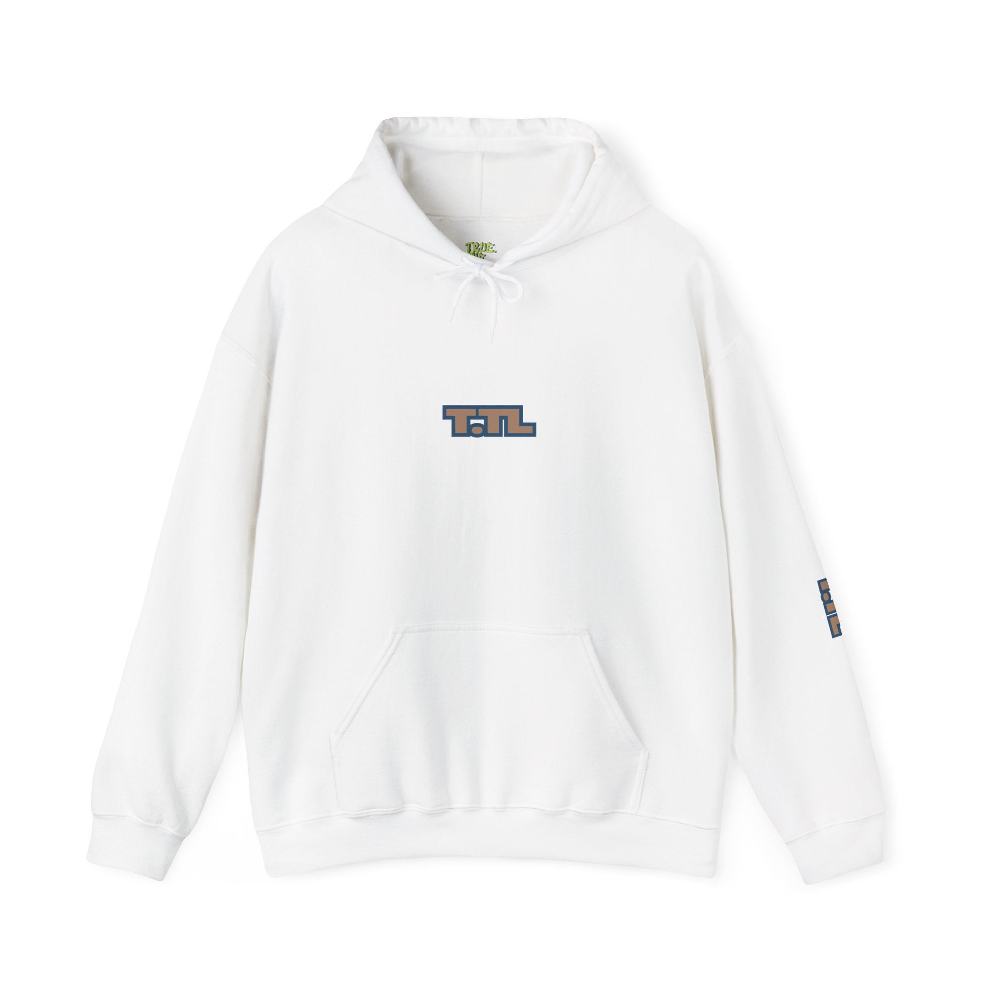 Cozy Unisex Hooded Sweatshirt - True. the Label (T.TL) design