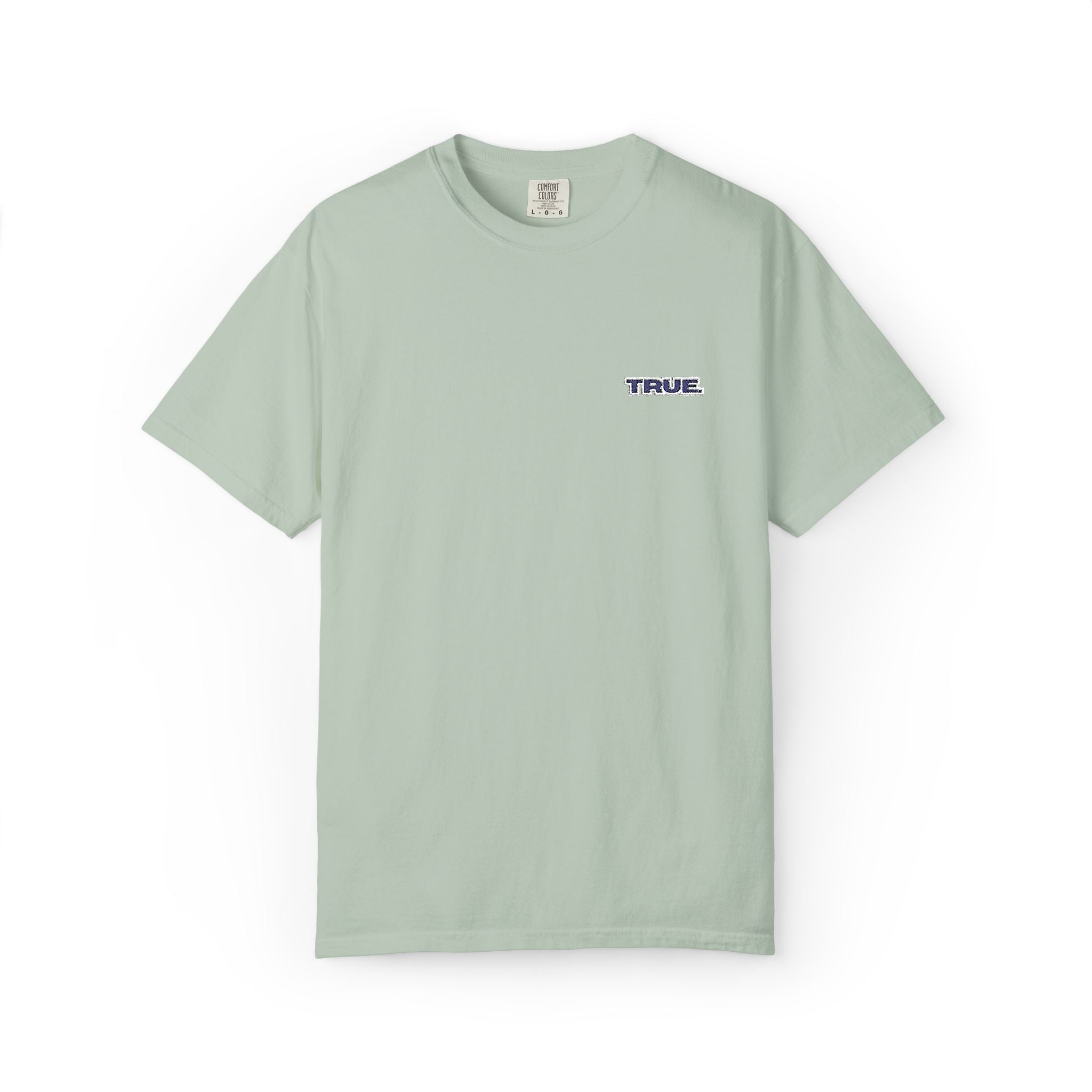 Casual Unisex Embroidery True. Design Tee - Casual Long Fit