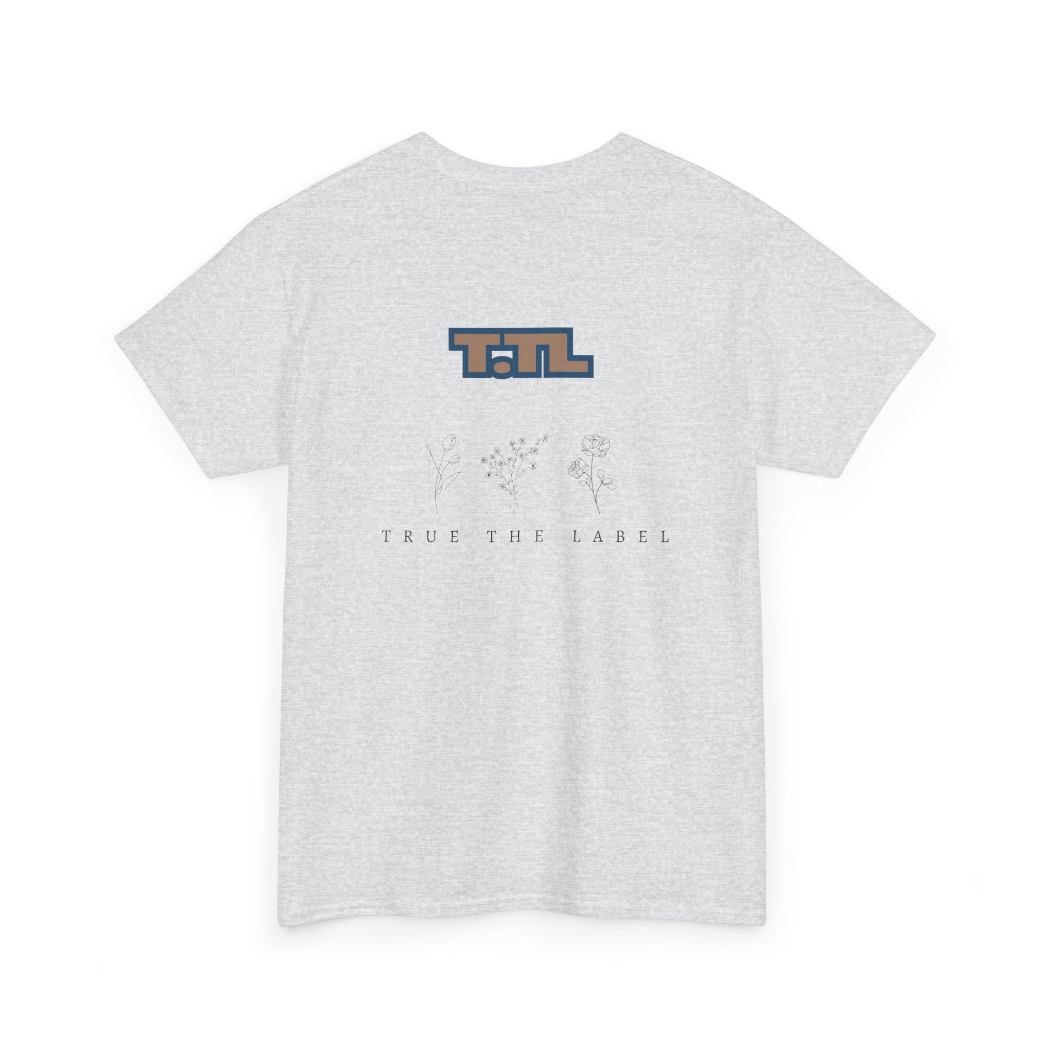 Unisex Heavy Cotton Tee with Retro Graphic