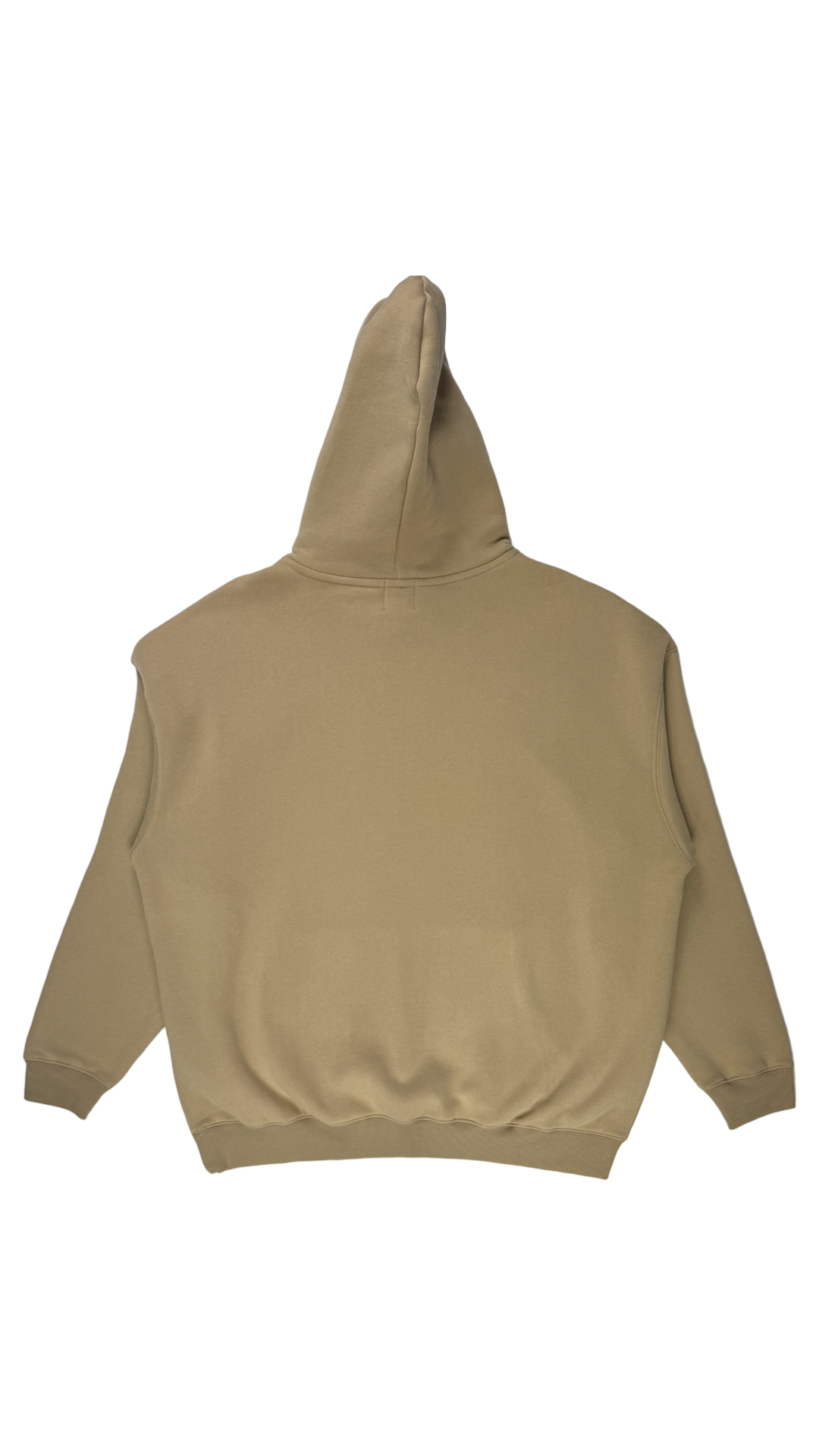 Oversized Fleece Hoodie with Light Blue True. Label Design