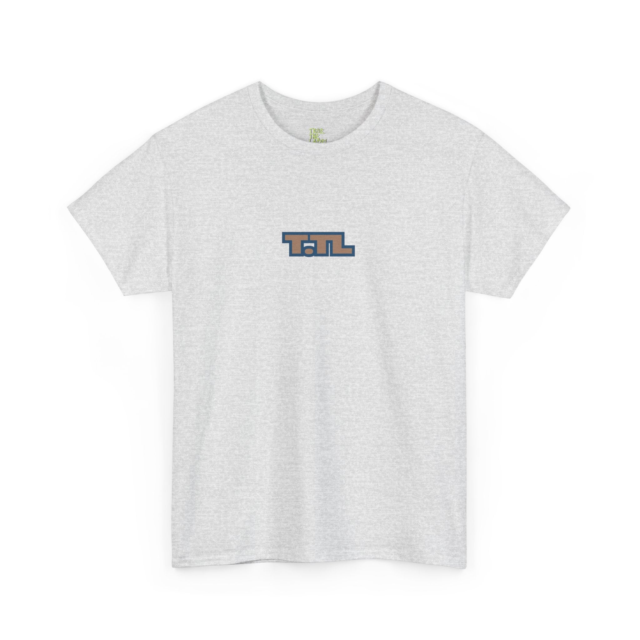 Unisex Heavy Cotton Tee with Retro Graphic