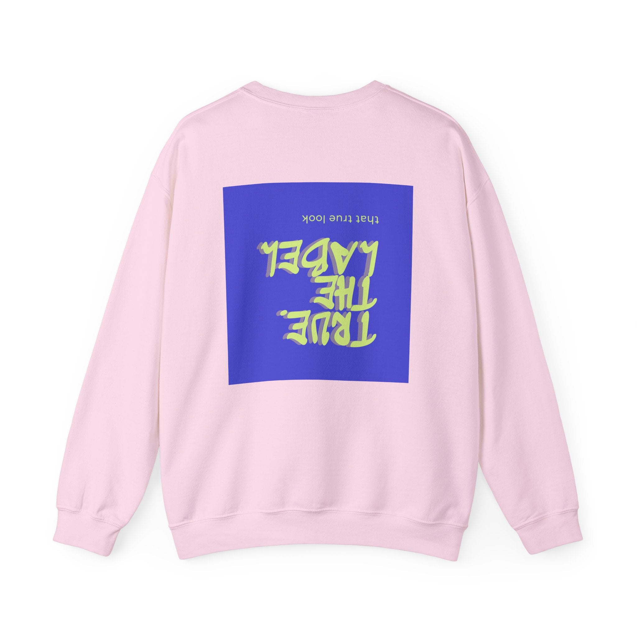 True. the Label Logo Unisex Crewneck - Medium Thickness