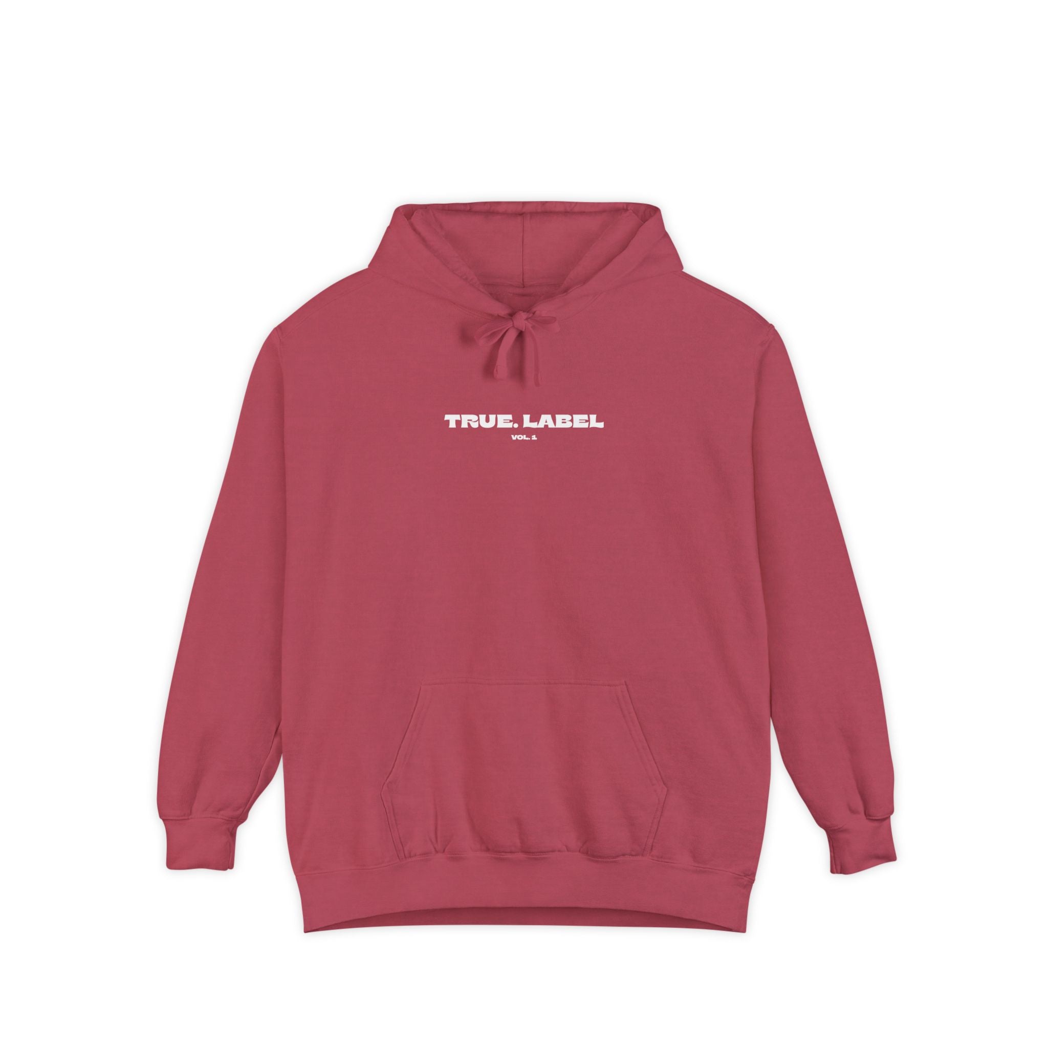 Unisex Garment-Dyed Relaxed Fit Thick True. Label Hoodie