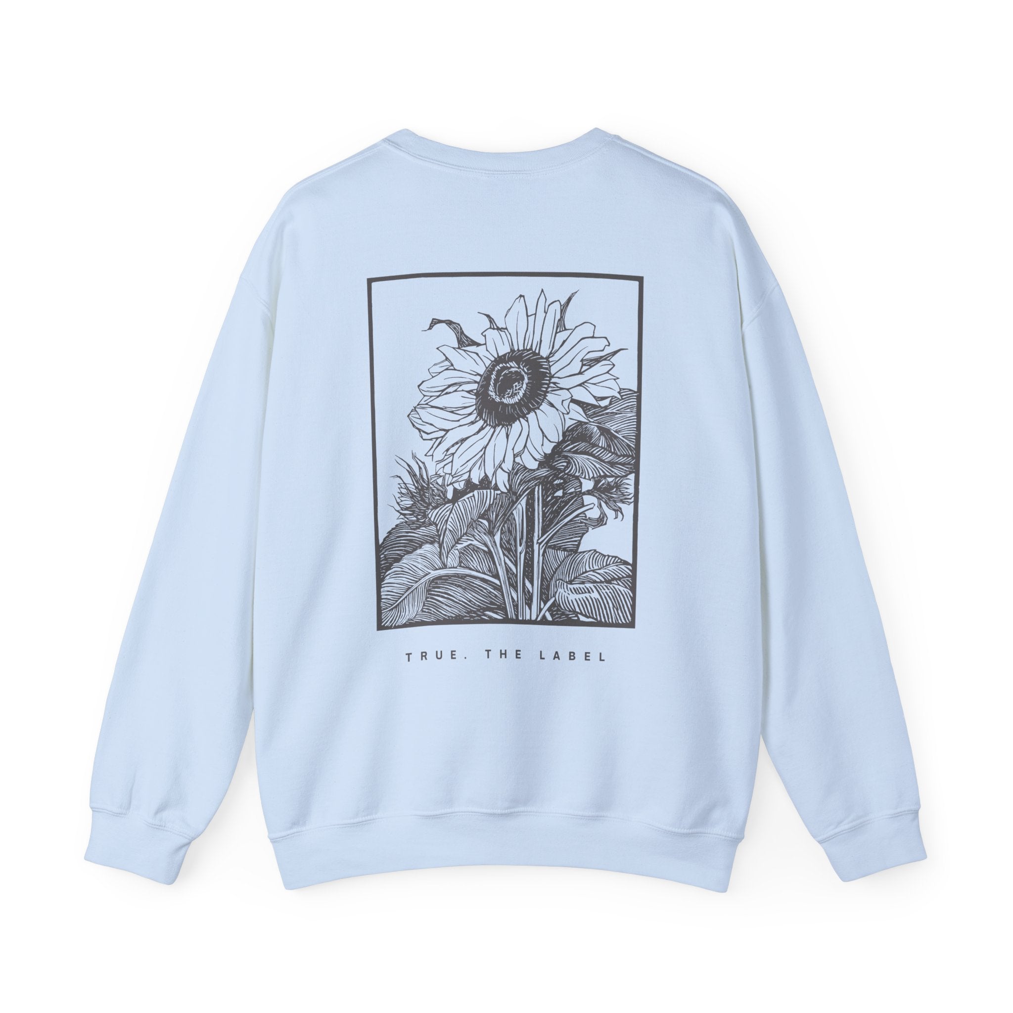 Sunflower Crewneck 50% Cotton/50% Polyester True. Design