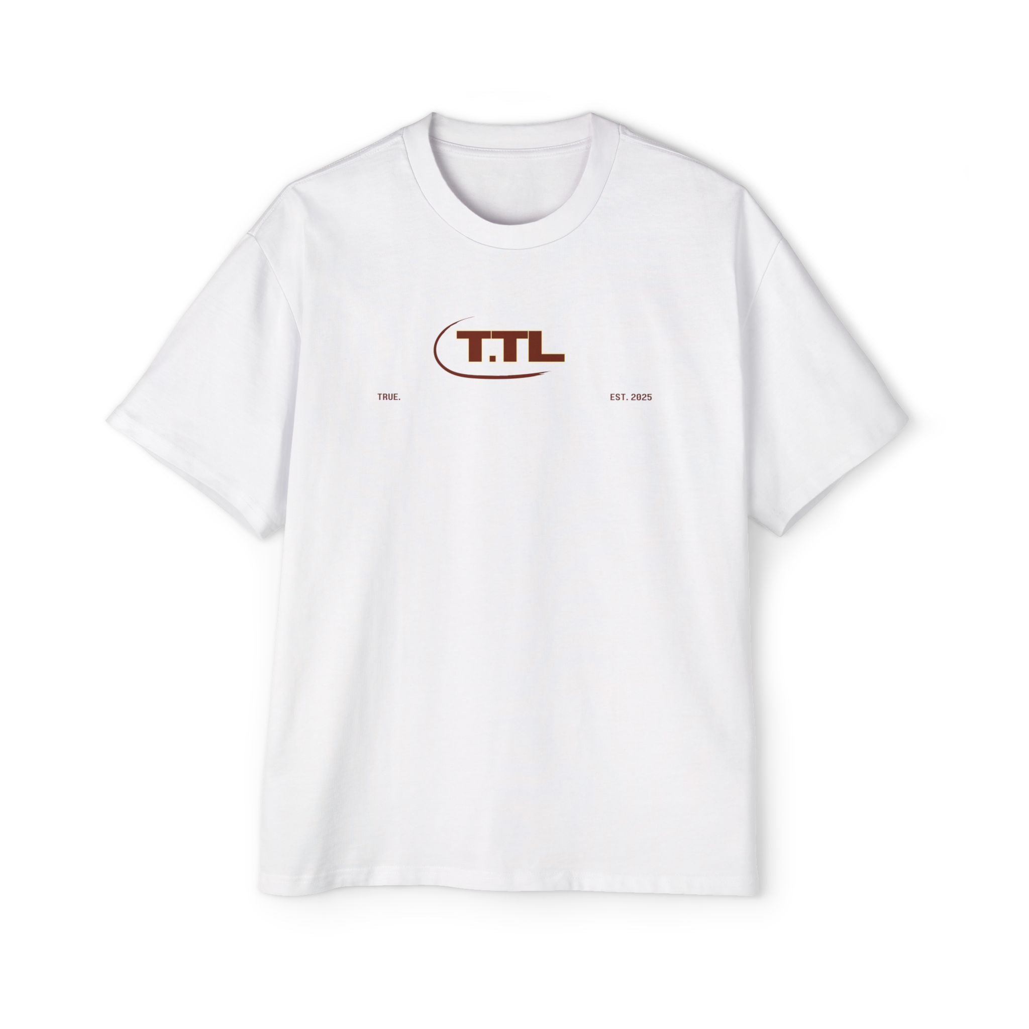 Men's Heavy Oversized Tee with Vintage T.T.L. Design