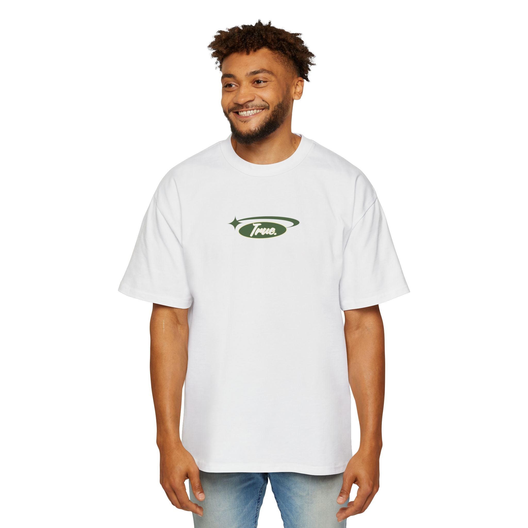 Men's Heavy Oversized Tee - True Casual Design