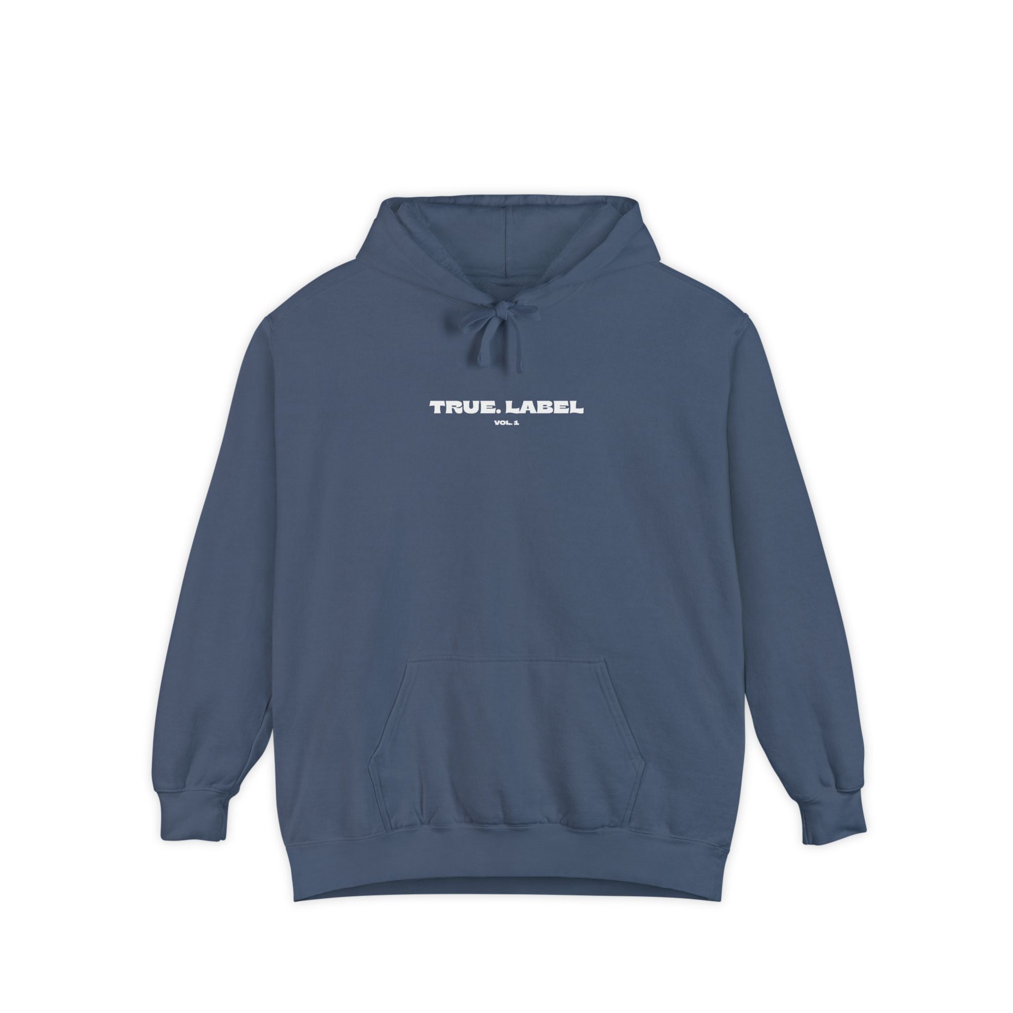 Unisex Garment-Dyed Relaxed Fit Thick True. Label Hoodie