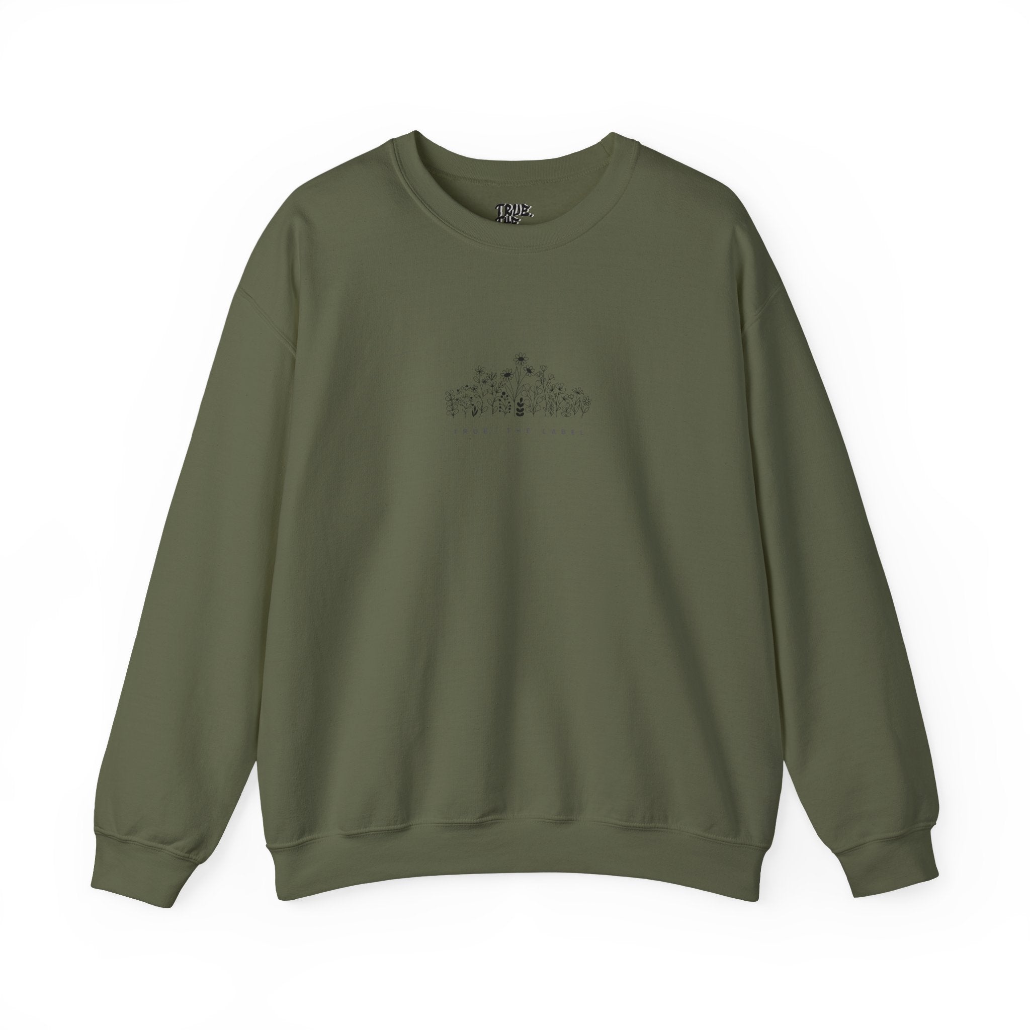 Sunflower Crewneck 50% Cotton/50% Polyester True. Design