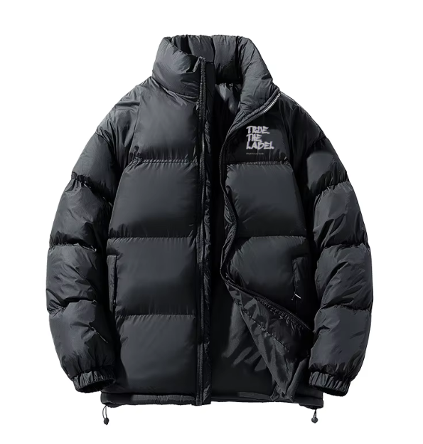 All Black Puffer Jacket