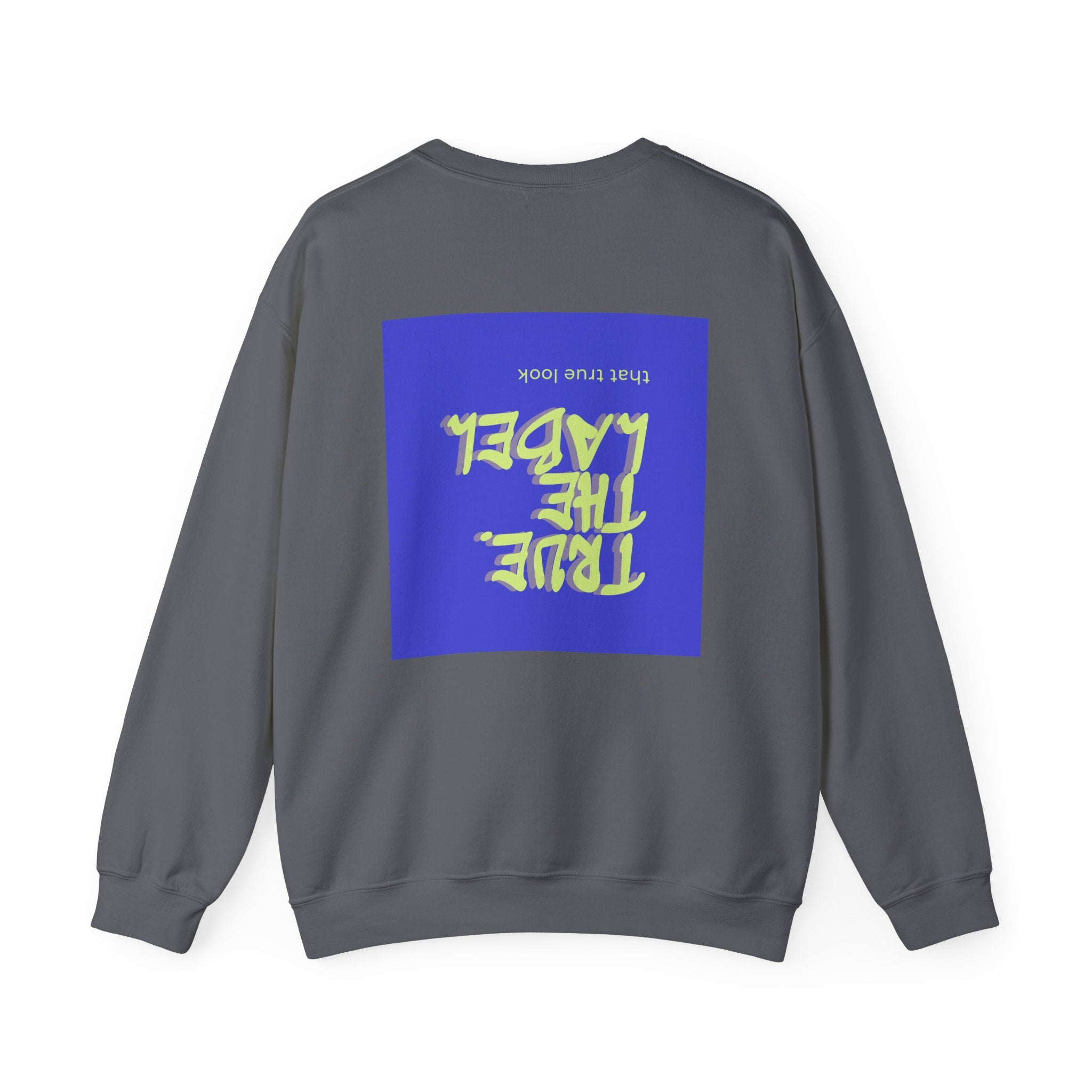 True. the Label Logo Unisex Crewneck - Medium Thickness