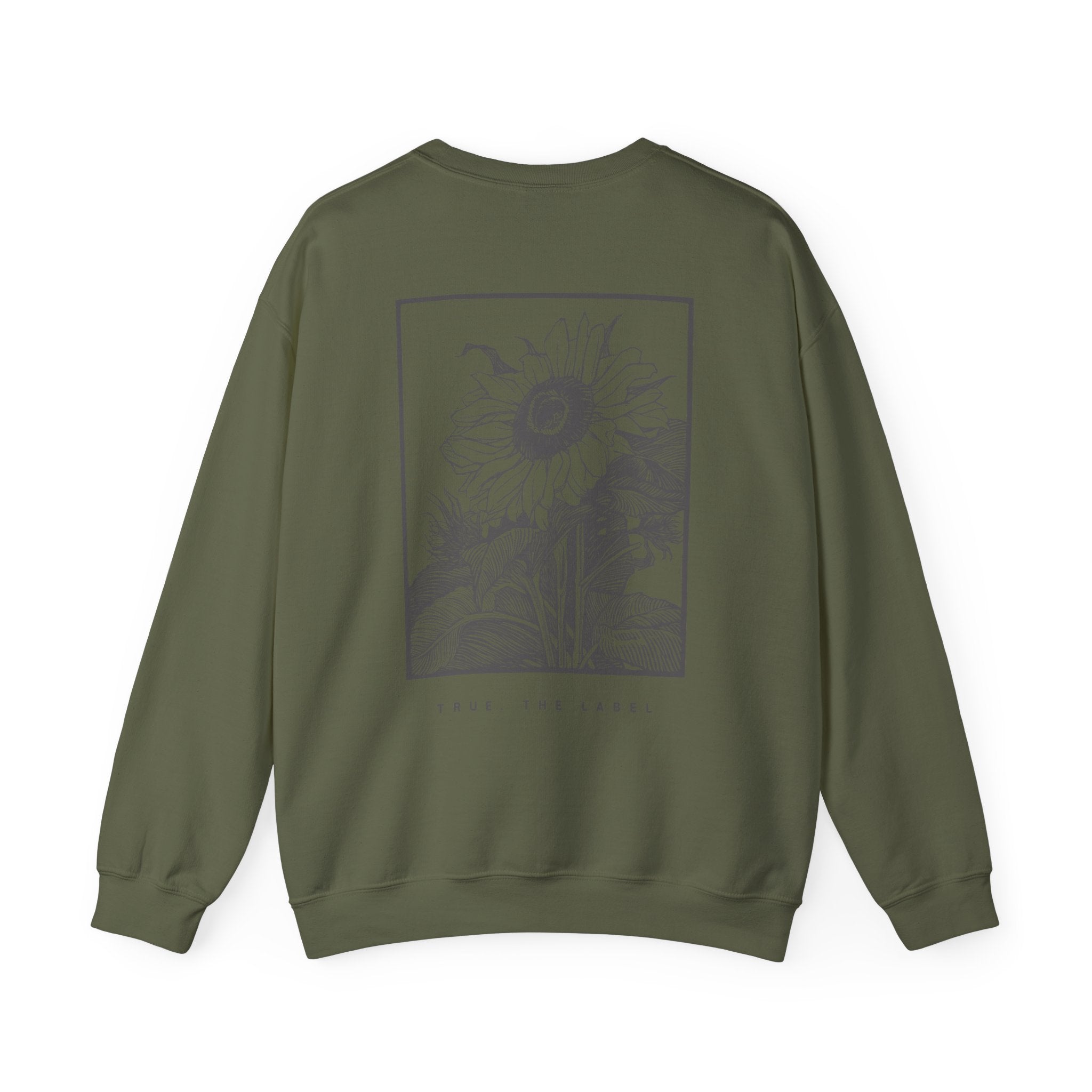 Sunflower Crewneck 50% Cotton/50% Polyester True. Design