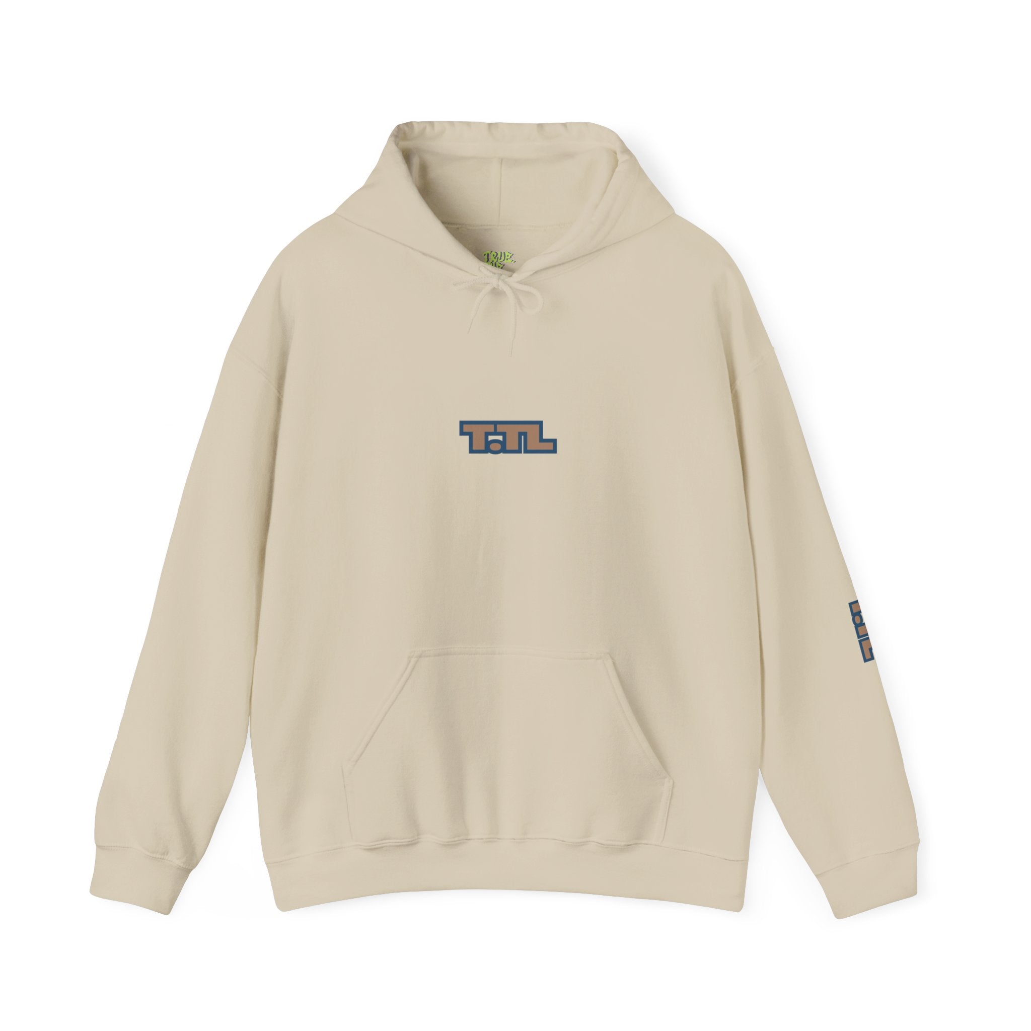 Cozy Unisex Hooded Sweatshirt - True. the Label (T.TL) design
