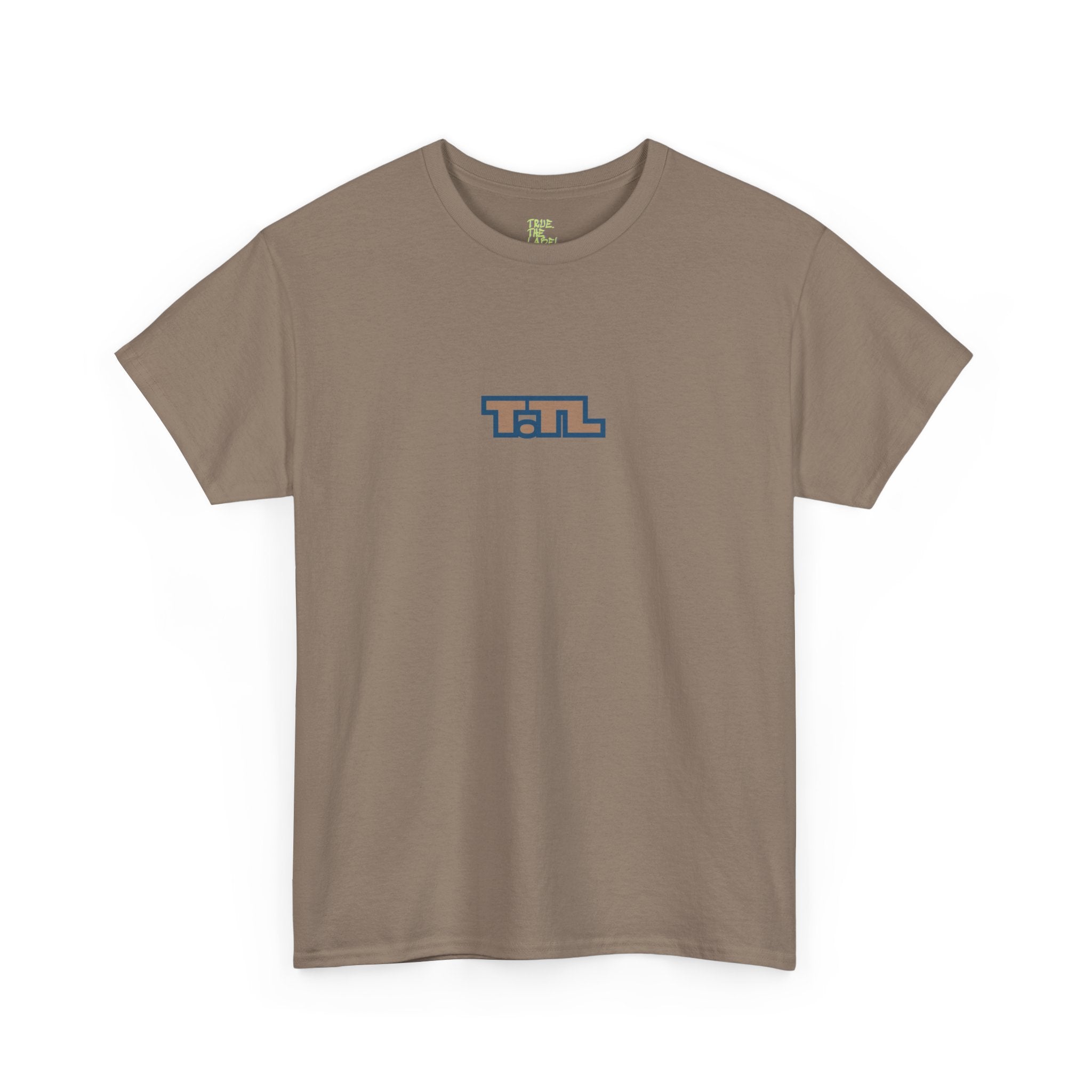 Unisex Heavy Cotton Tee with Retro Graphic
