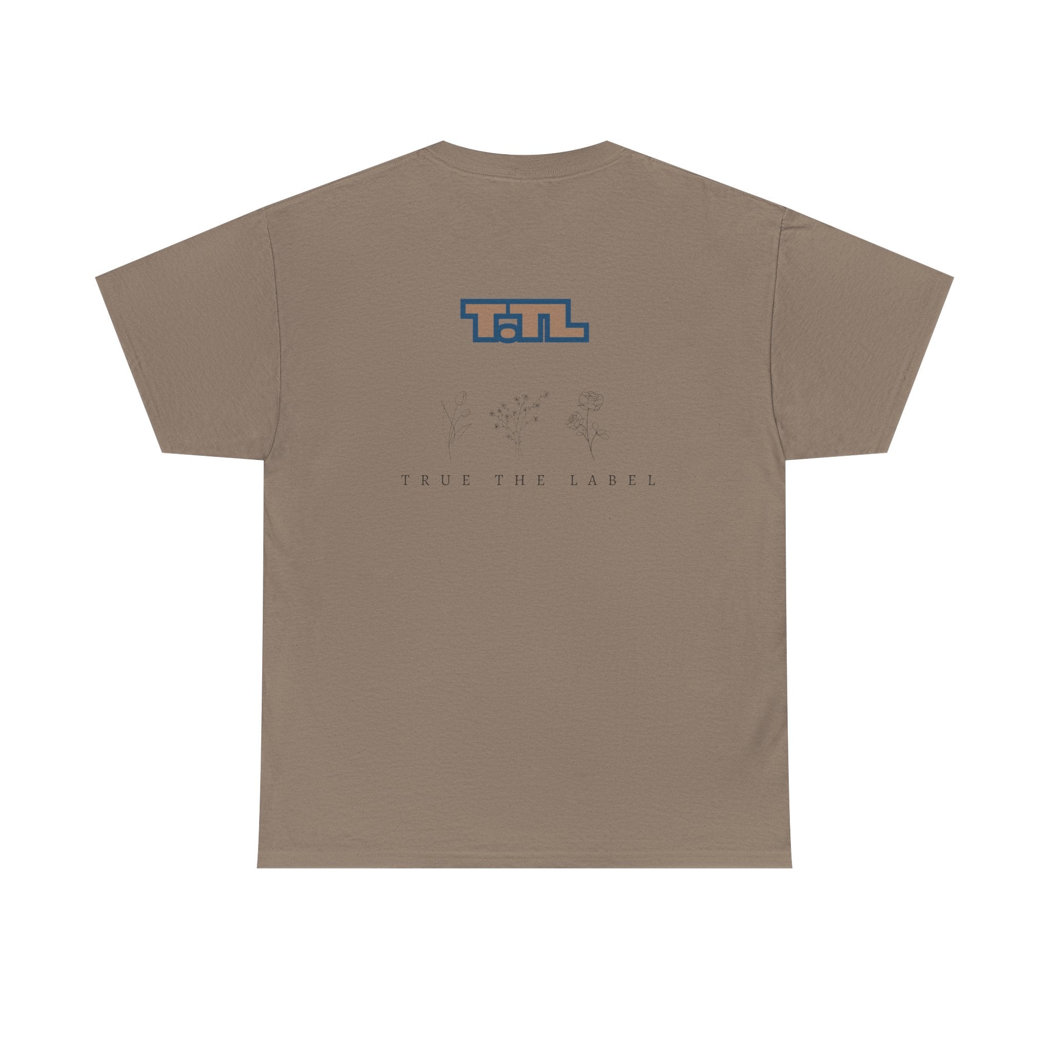 Unisex Heavy Cotton Tee with Retro Graphic