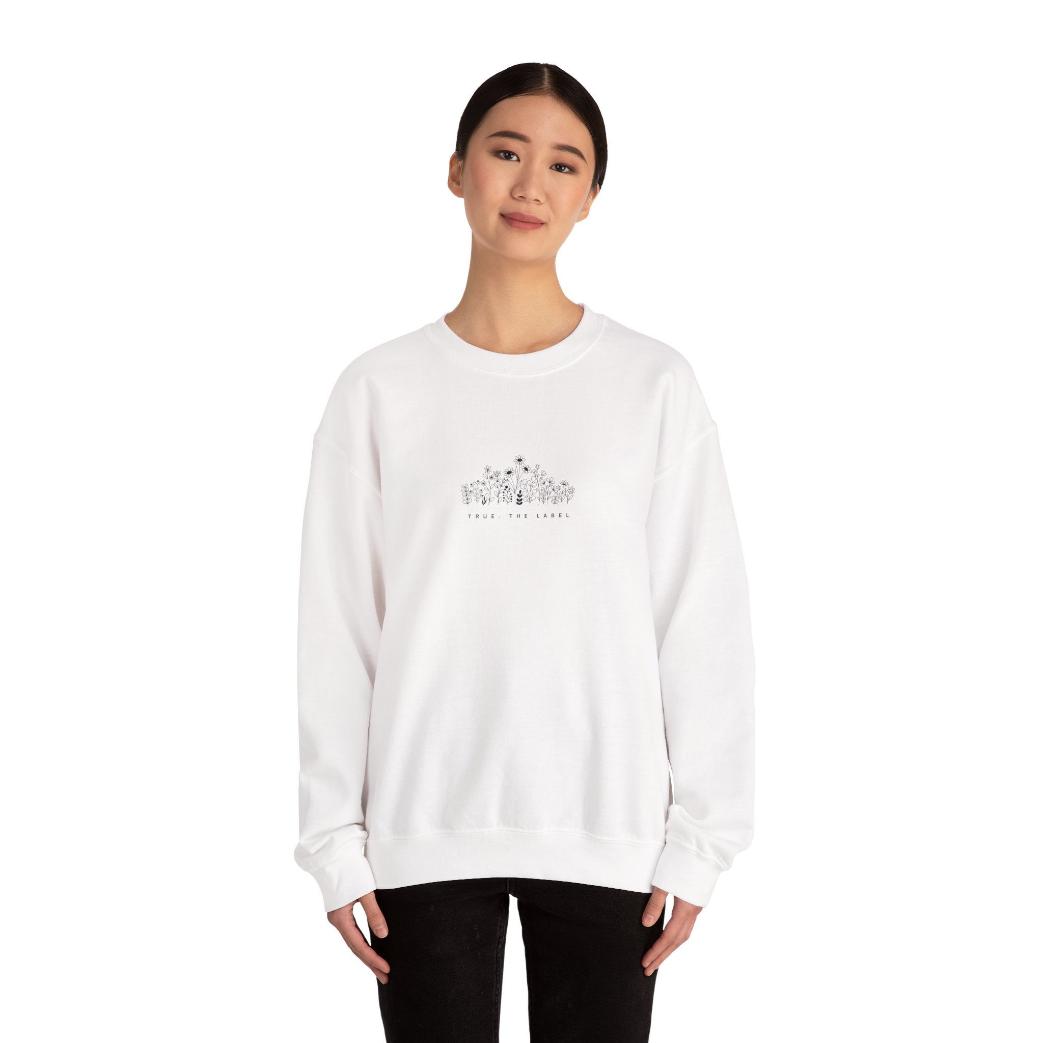 Sunflower Crewneck 50% Cotton/50% Polyester True. Design