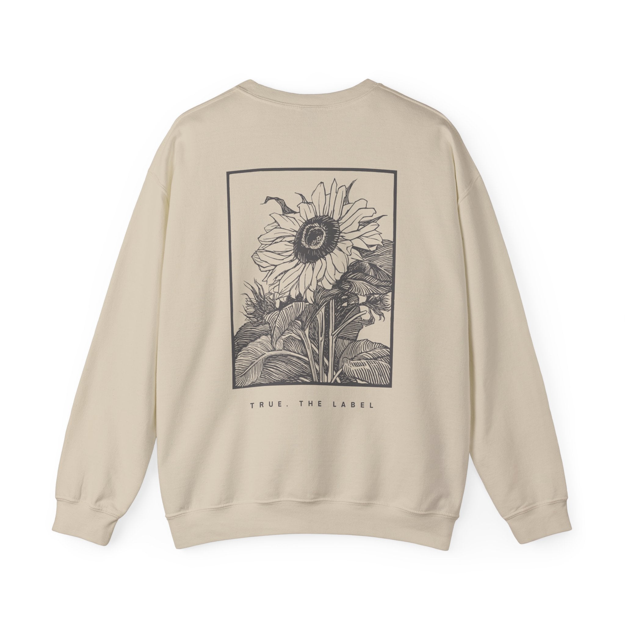Sunflower Crewneck 50% Cotton/50% Polyester True. Design