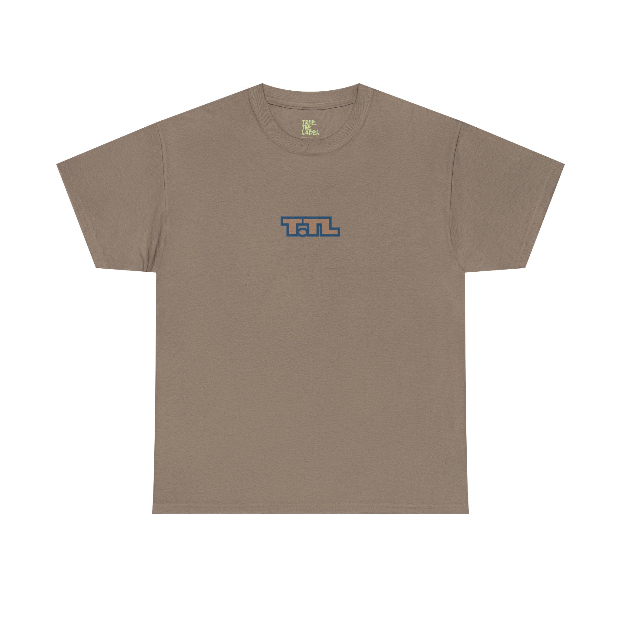 Unisex Heavy Cotton Tee with Retro Graphic